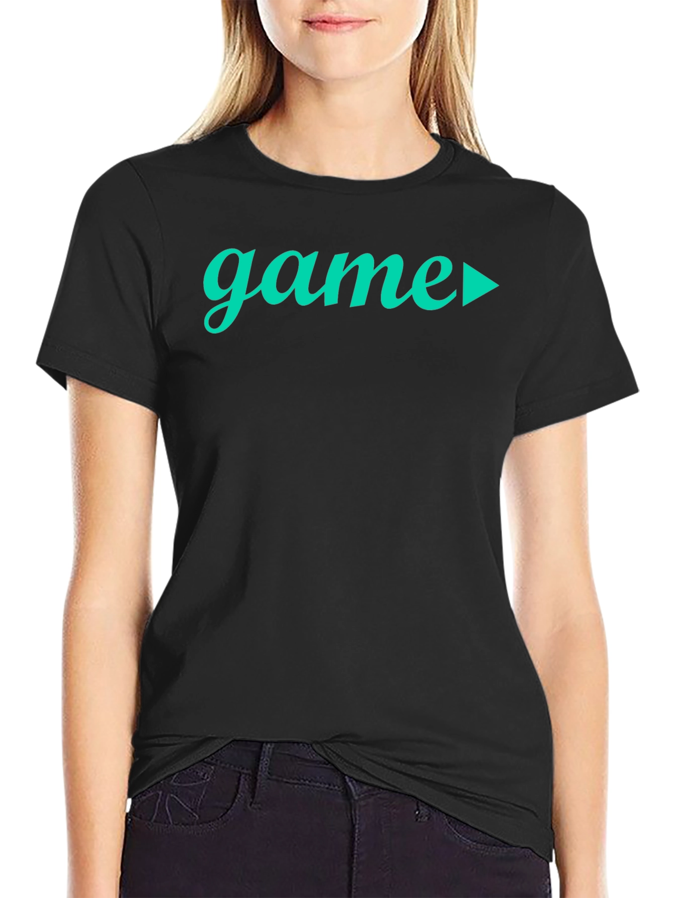 Game On! Mens Black Graphic Tee