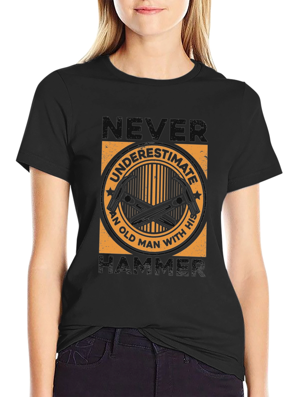 Never Underestimate An Old Man With His MP5 T-Shirt
