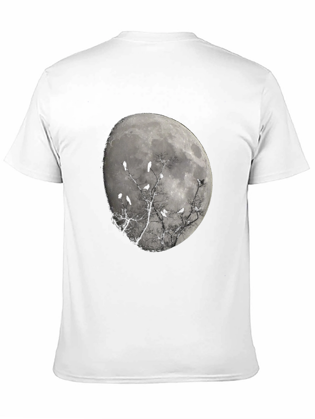 Raven Moon T-Shirt - Unique Gothic Design