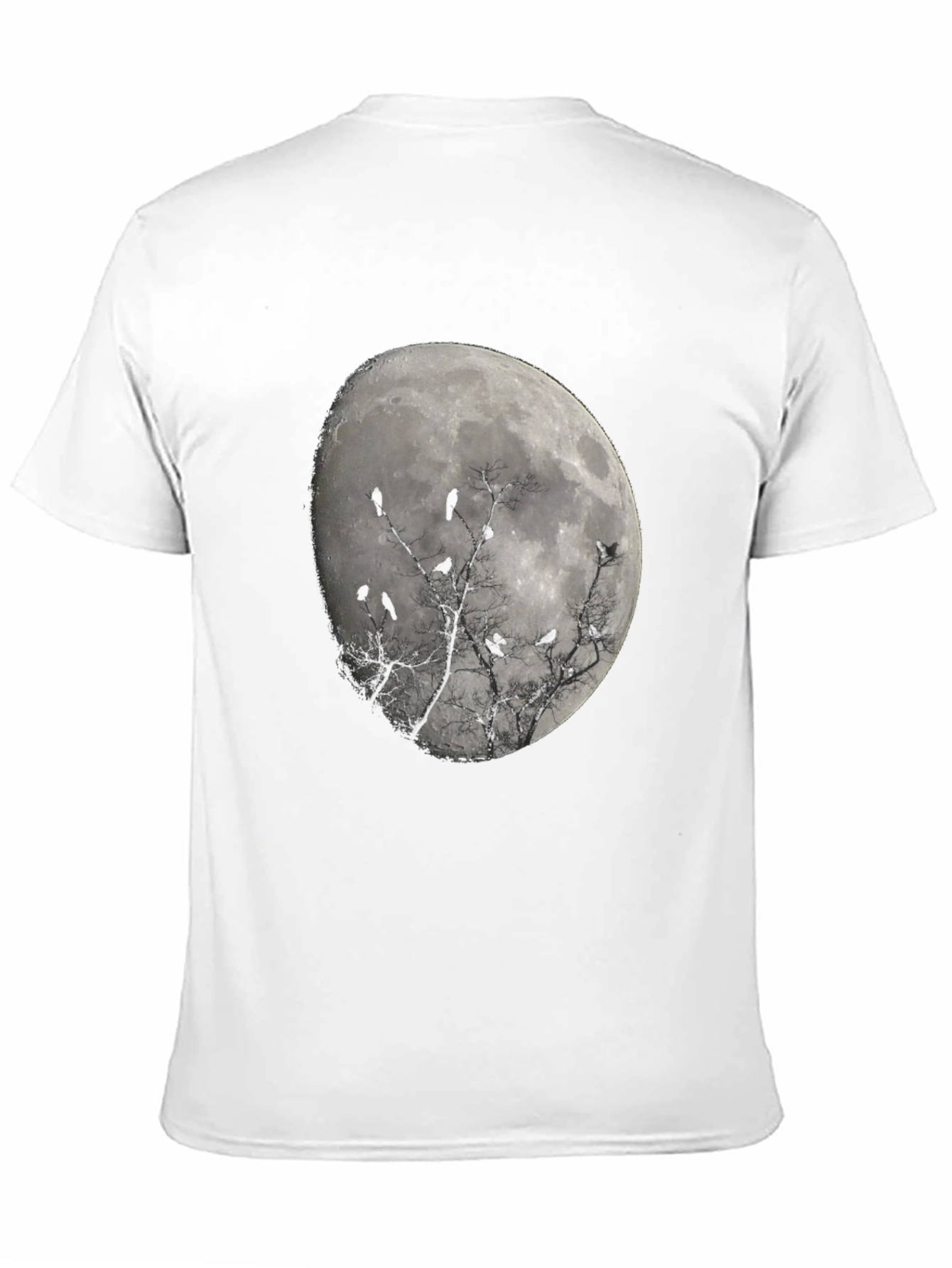 Raven Moon T-Shirt - Unique Gothic Design