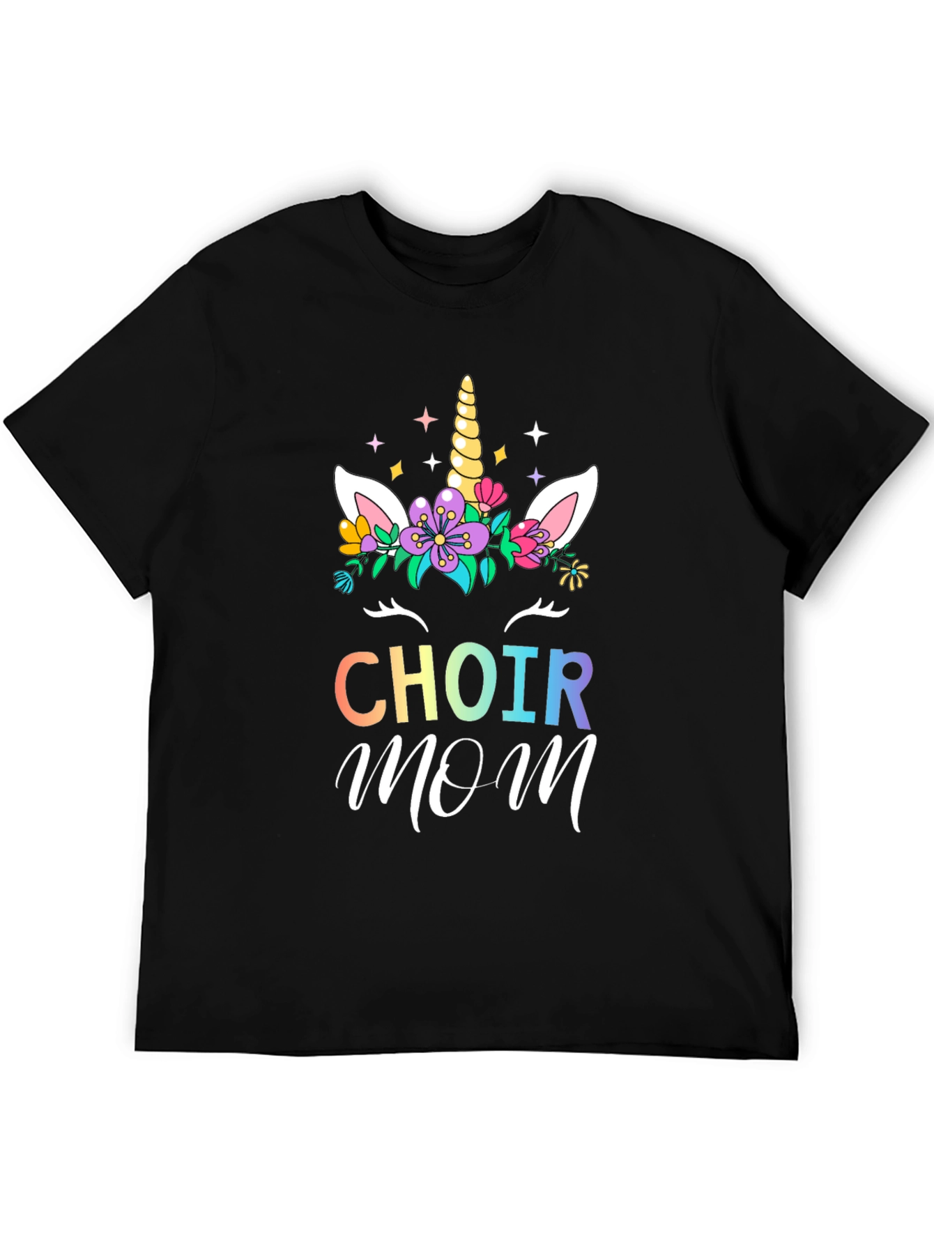 Choir Mom Unicorn Graphic T-Shirt