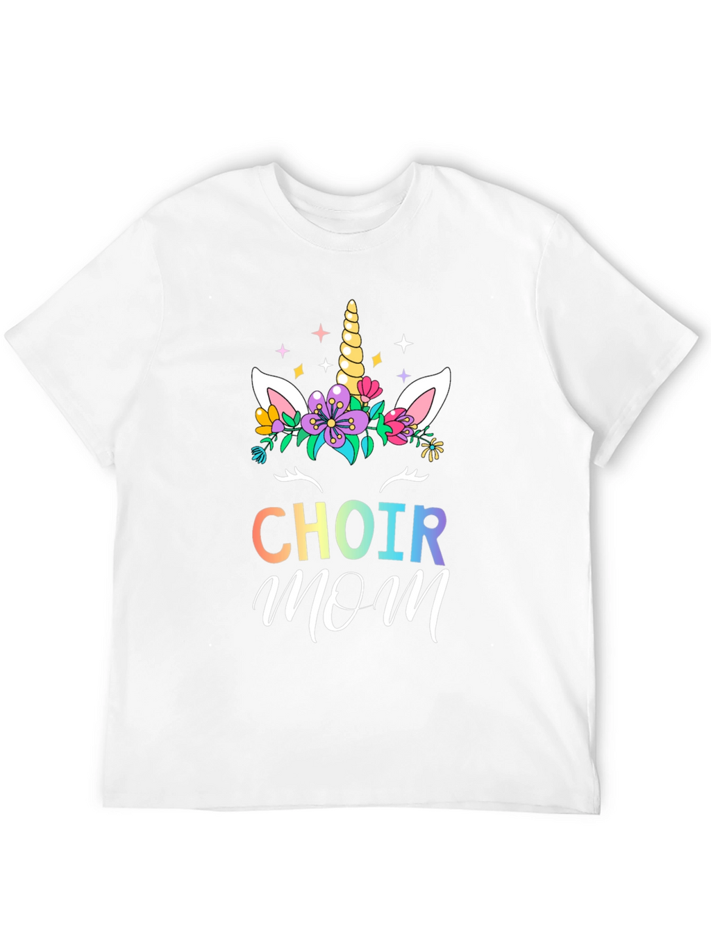 Choir Mom Unicorn Graphic T-Shirt