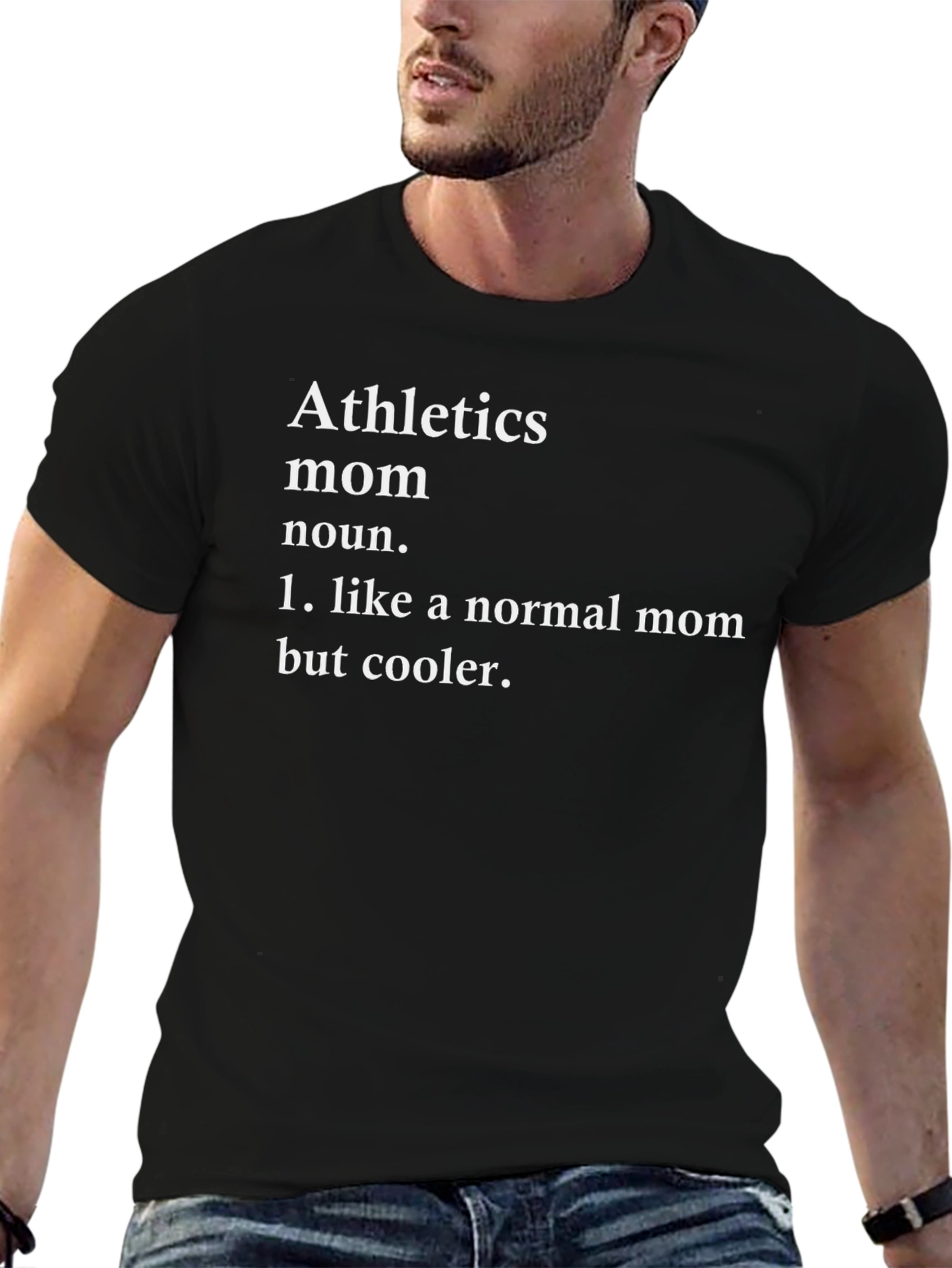 Athletics Mom Cool Definition T-Shirt