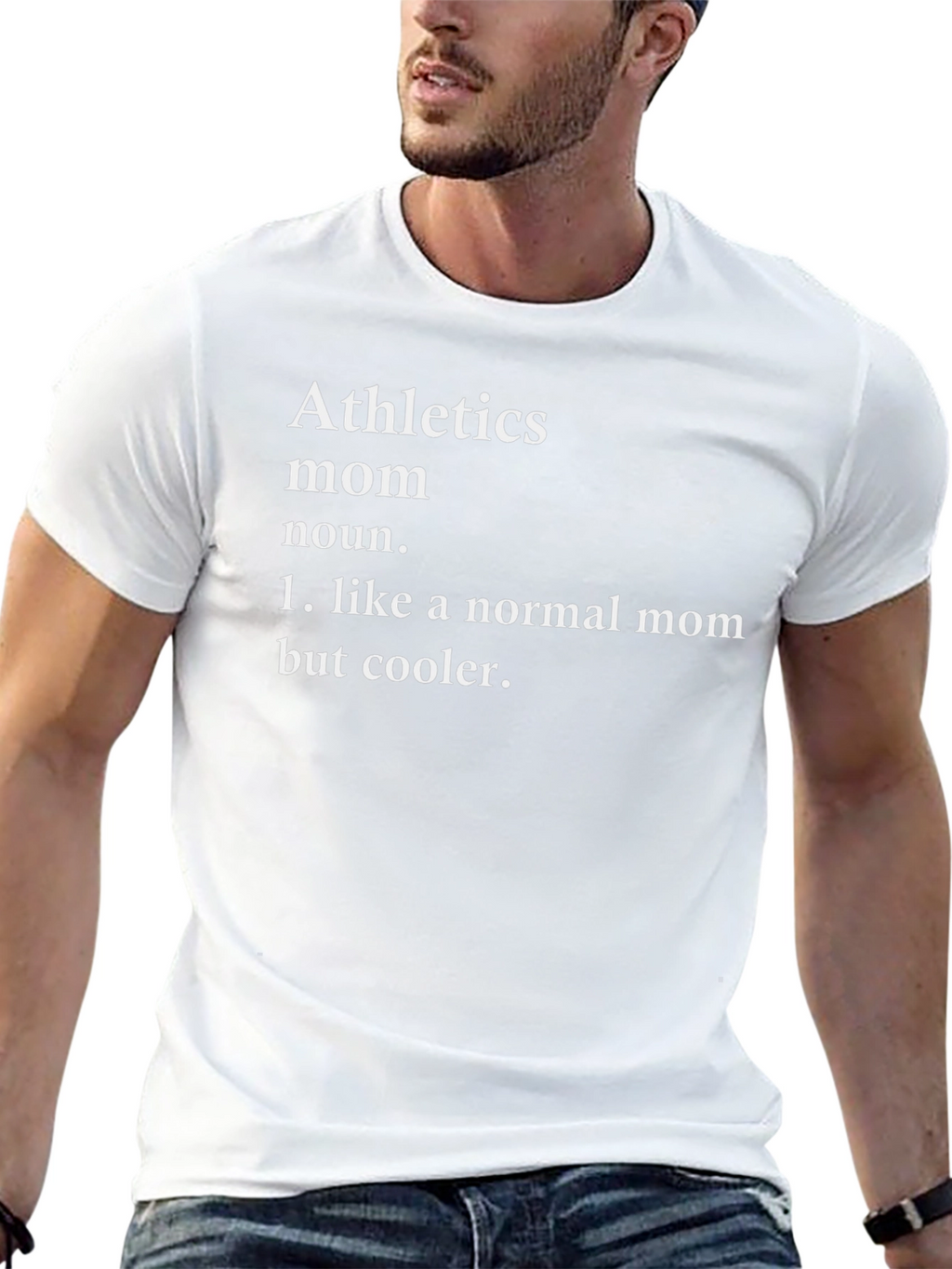 Athletics Mom Cool Definition T-Shirt