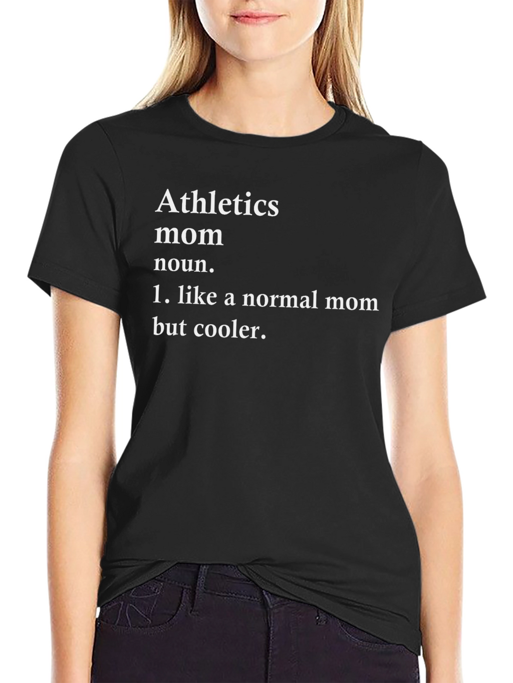 Athletics Mom Cool Definition T-Shirt