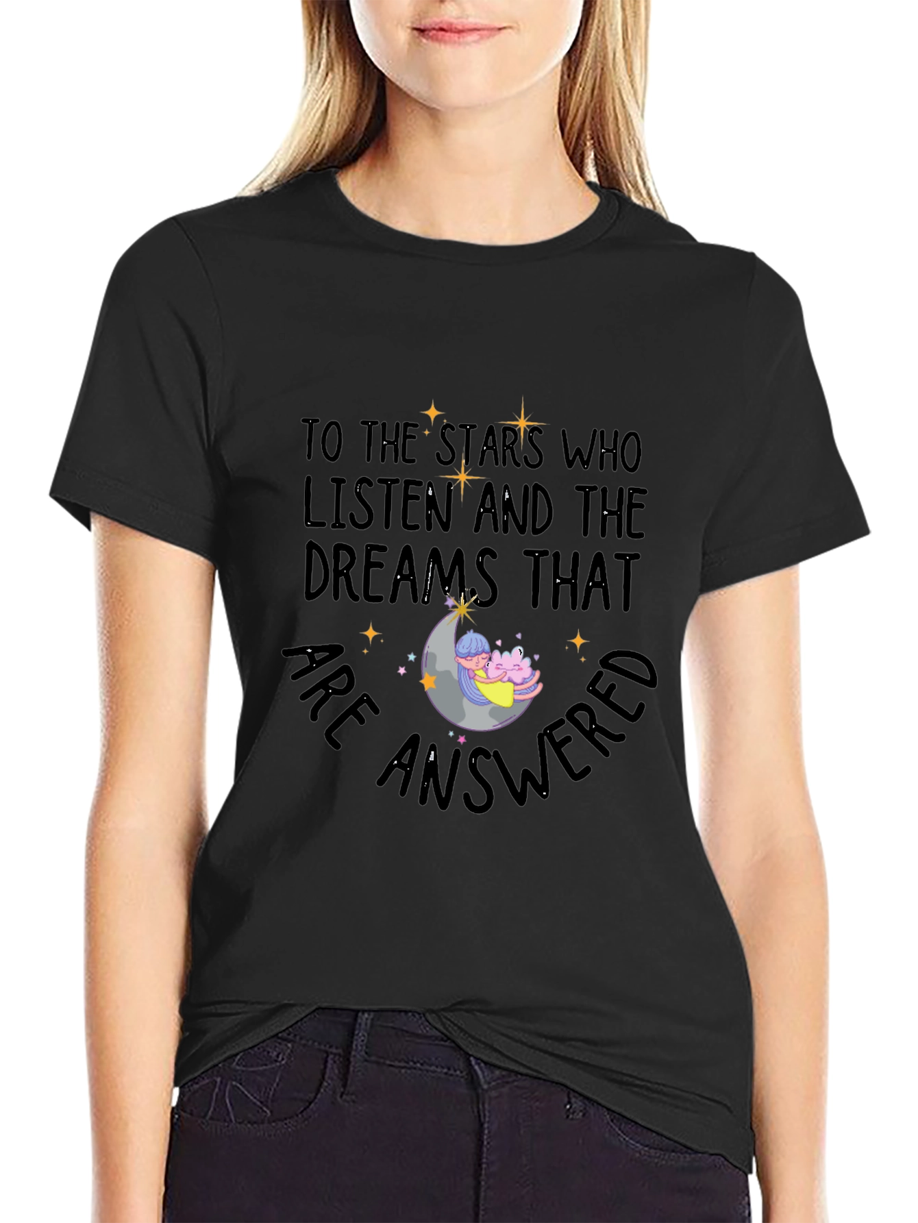 Stars Who Listen Dreams T-Shirt