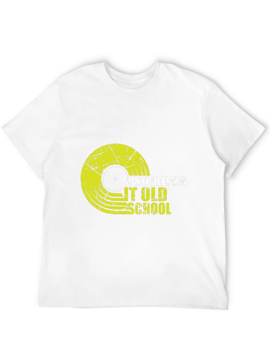 Vinyl Record Old School Graphic T-Shirt