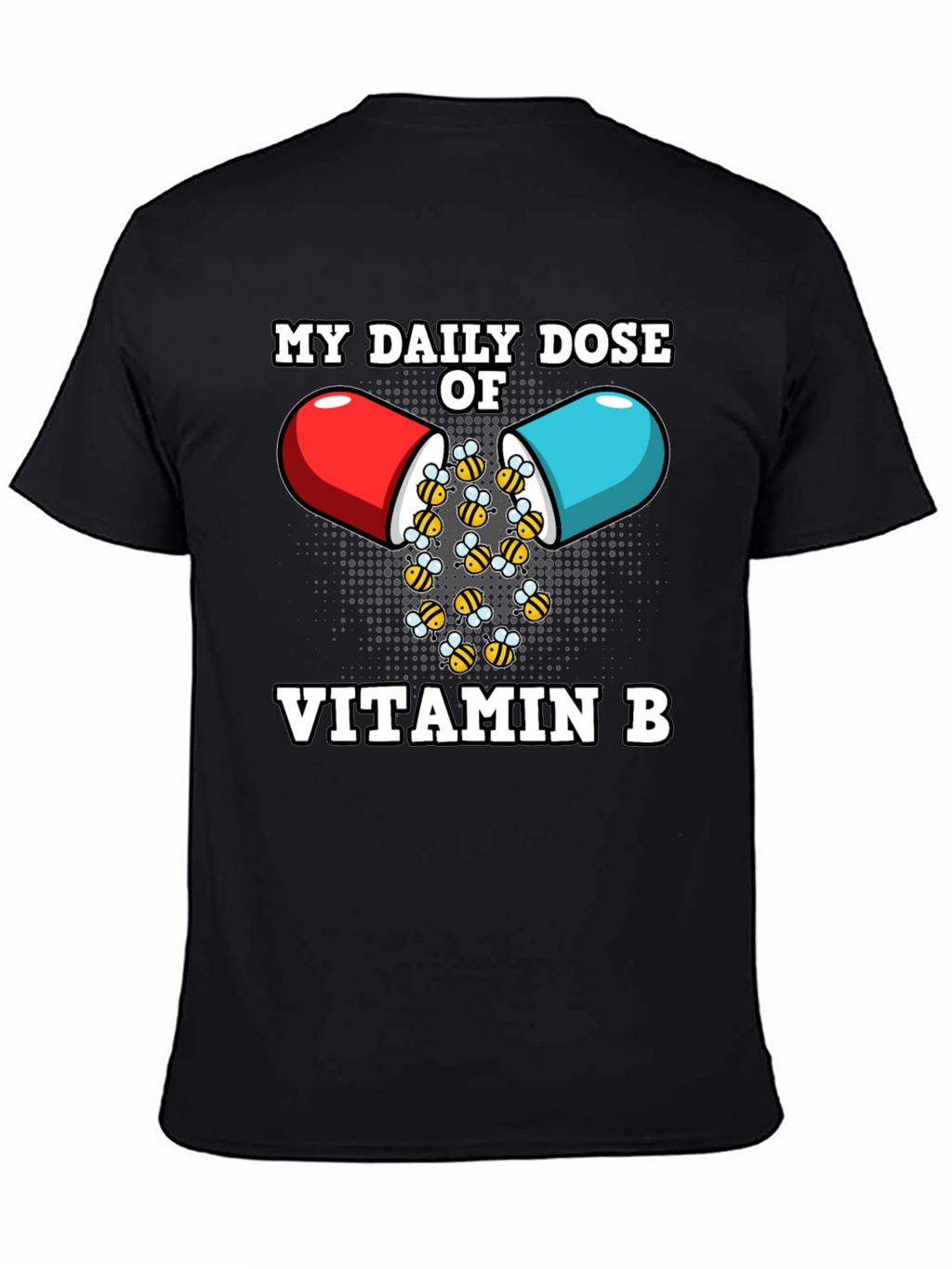 Vitamin B Funny Bee T-Shirt