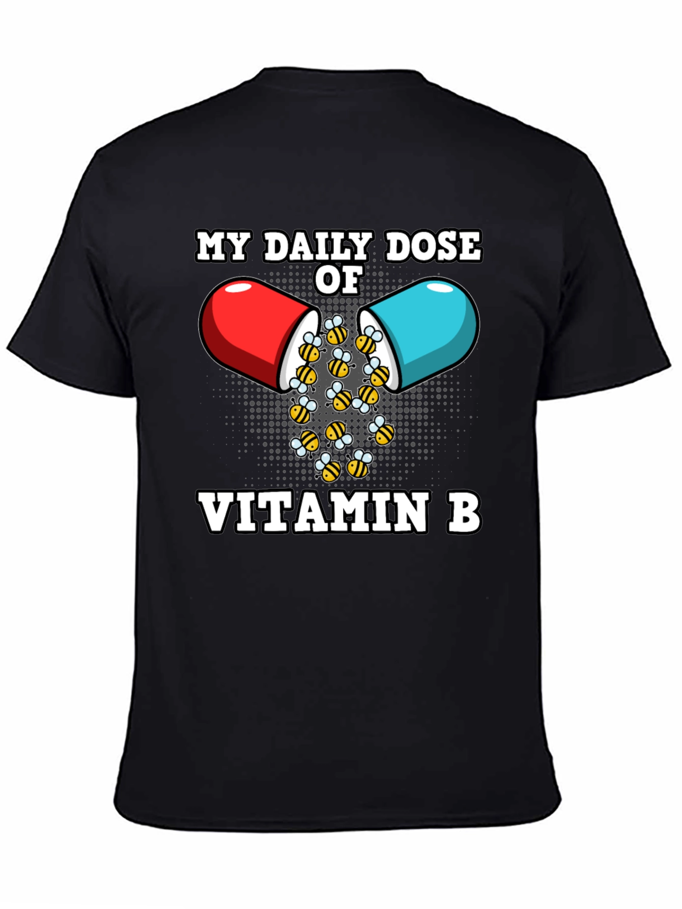 Vitamin B Funny Bee T-Shirt