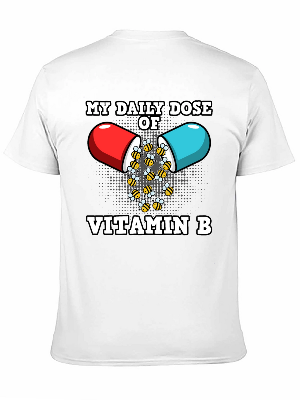 Vitamin B Funny Bee T-Shirt