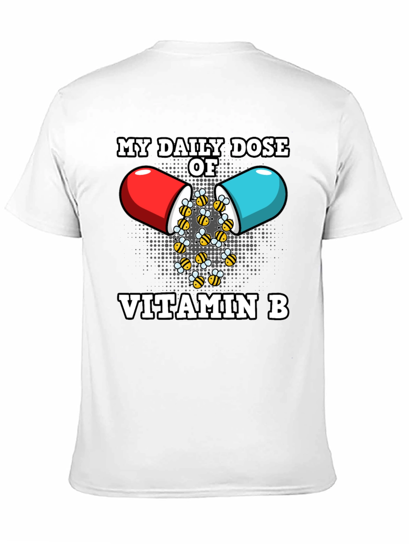 Vitamin B Funny Bee T-Shirt