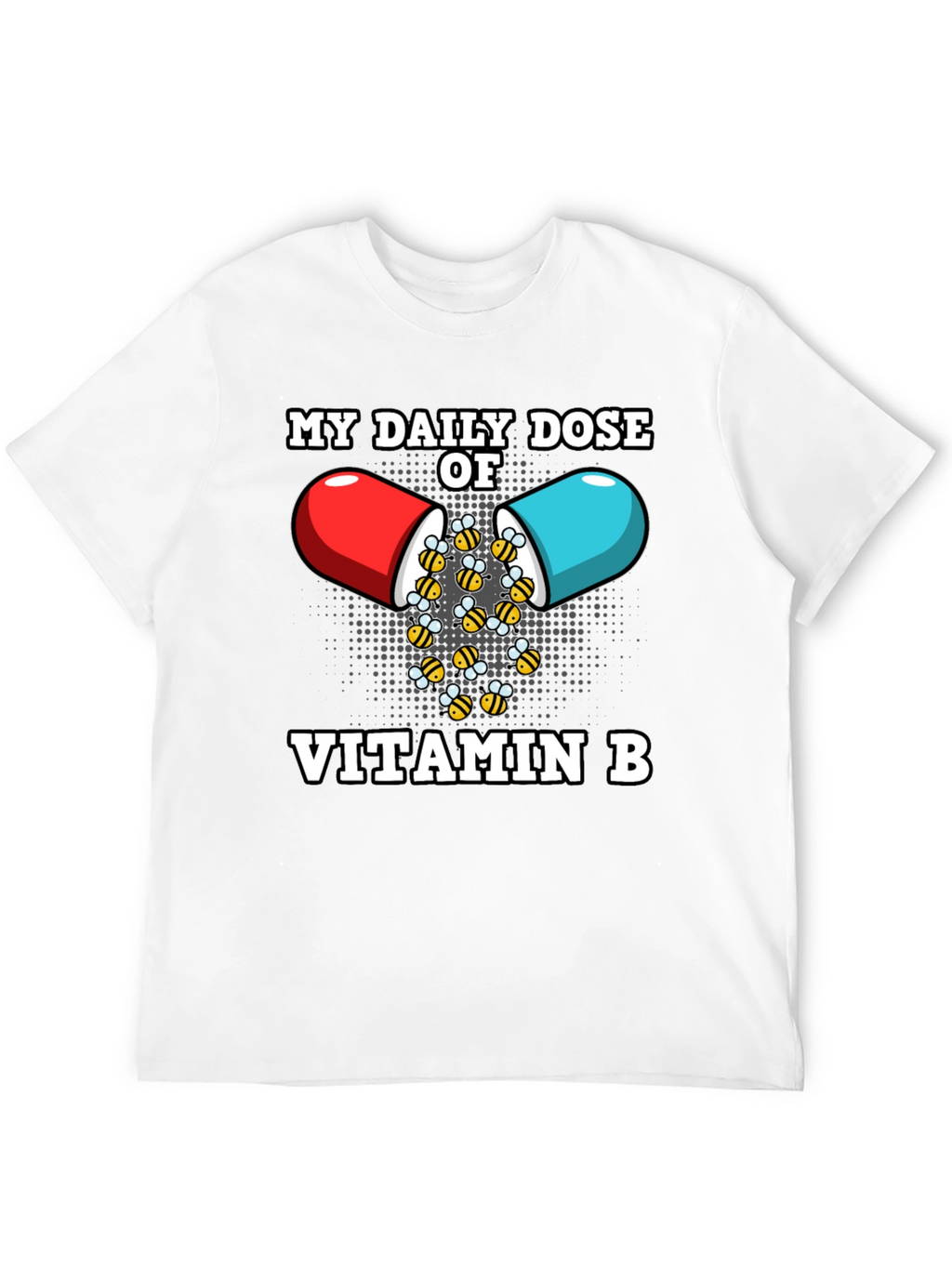 Vitamin B Funny Bee T-Shirt