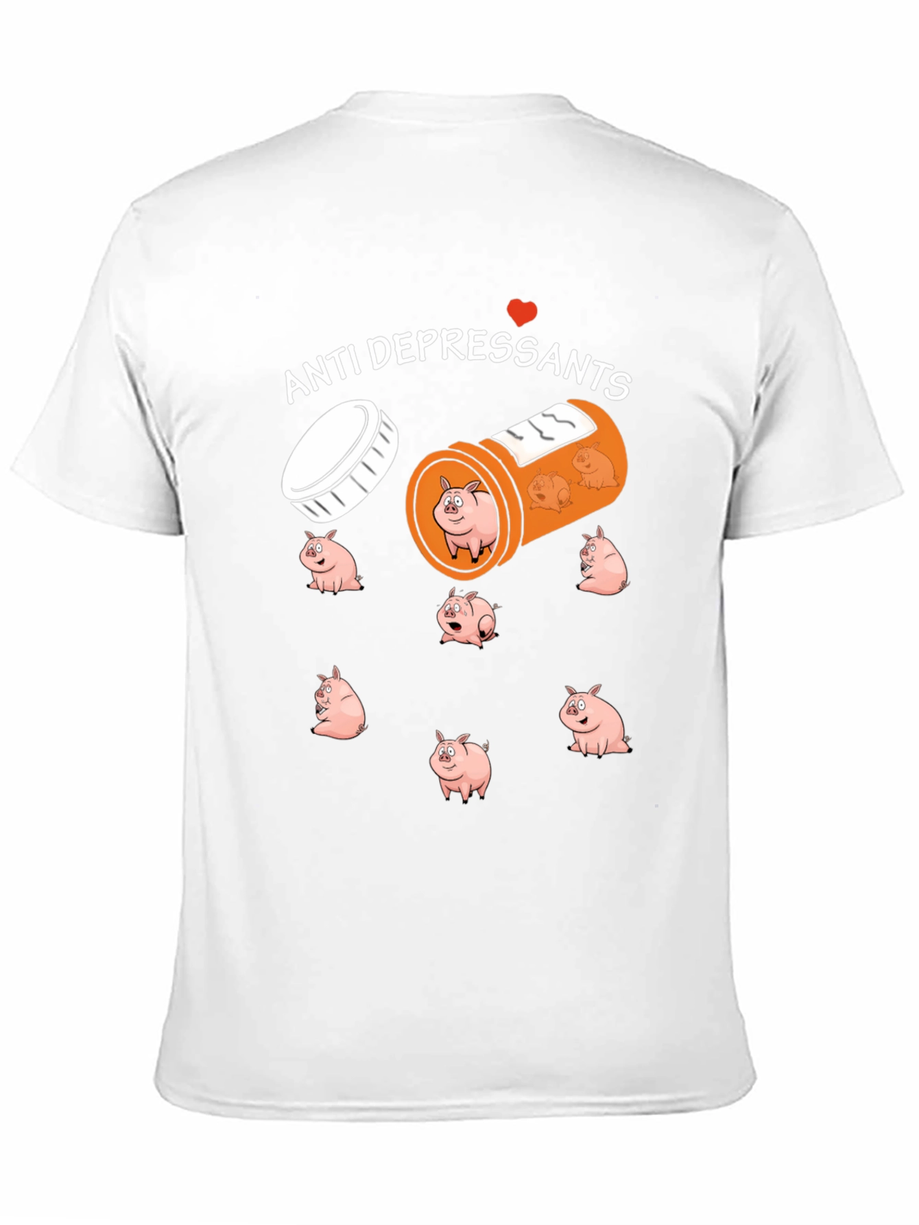 Anti-Depressant Pig T-Shirt