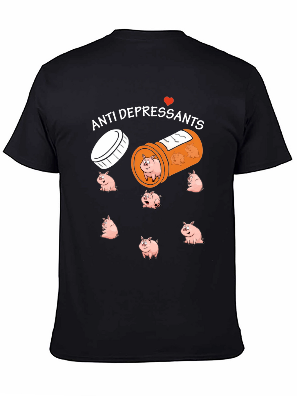 Anti-Depressant Pig T-Shirt