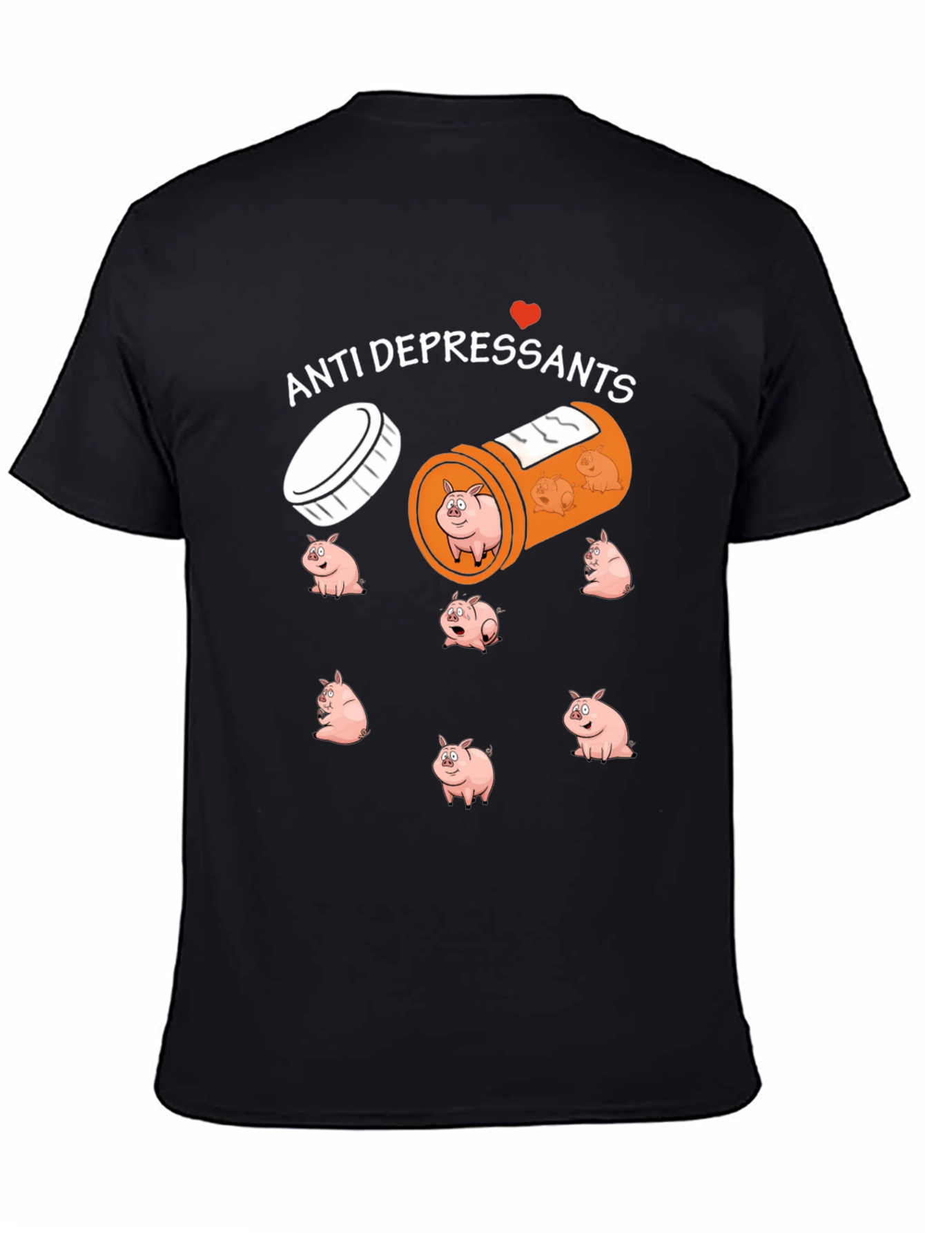 Anti-Depressant Pig T-Shirt