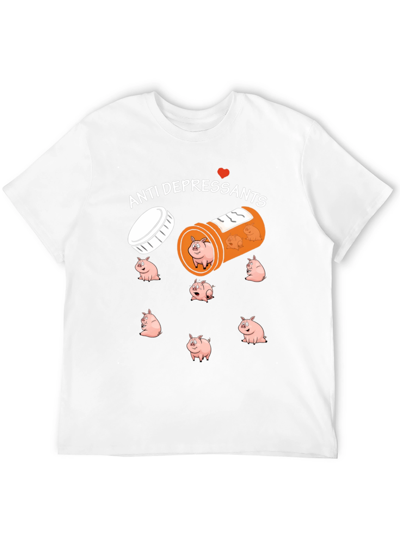 Anti-Depressant Pig T-Shirt