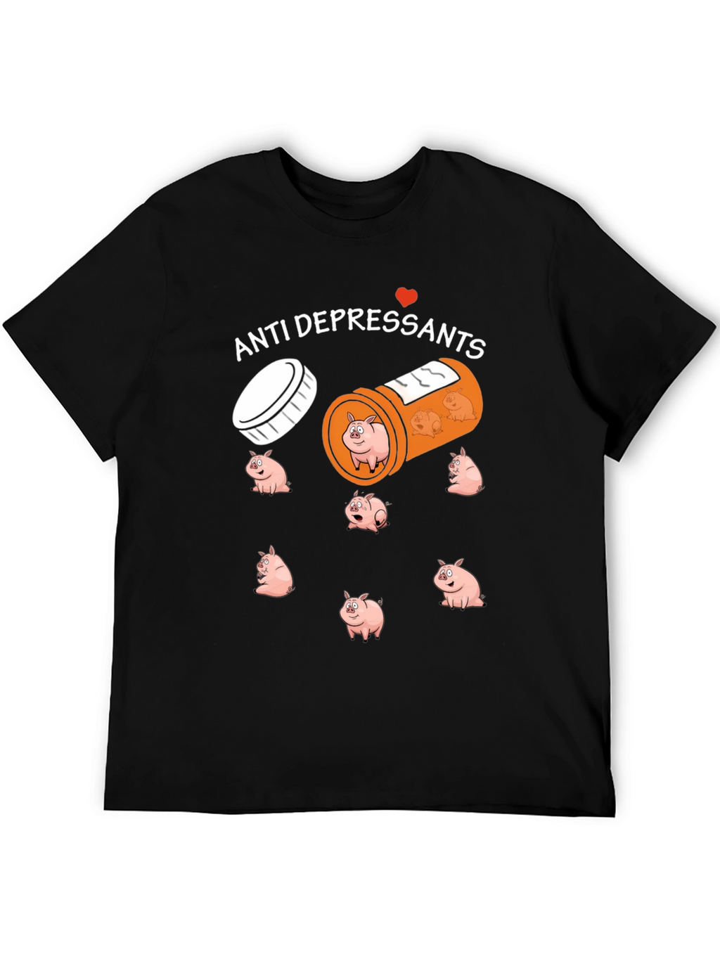Anti-Depressant Pig T-Shirt