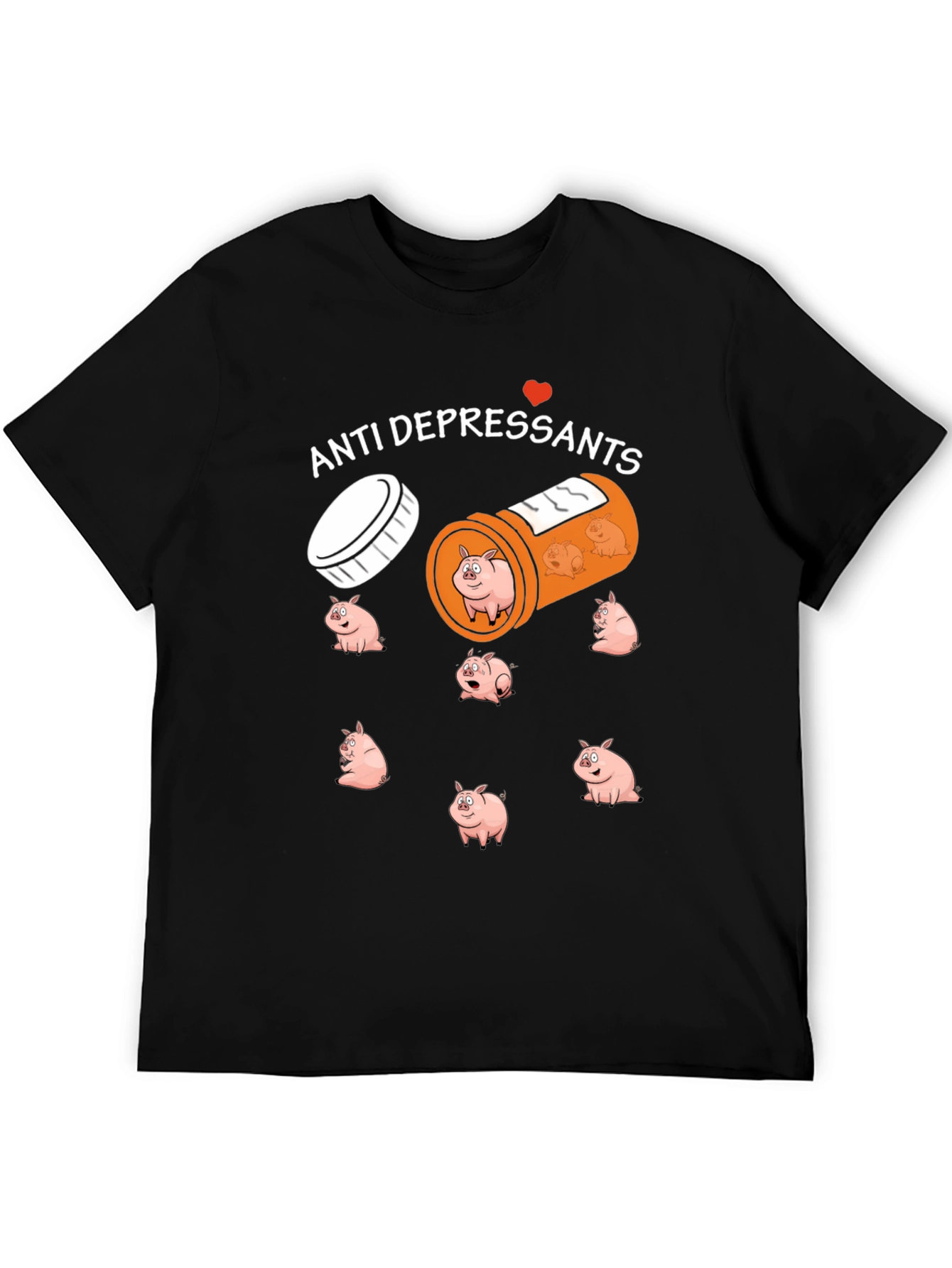 Anti-Depressant Pig T-Shirt