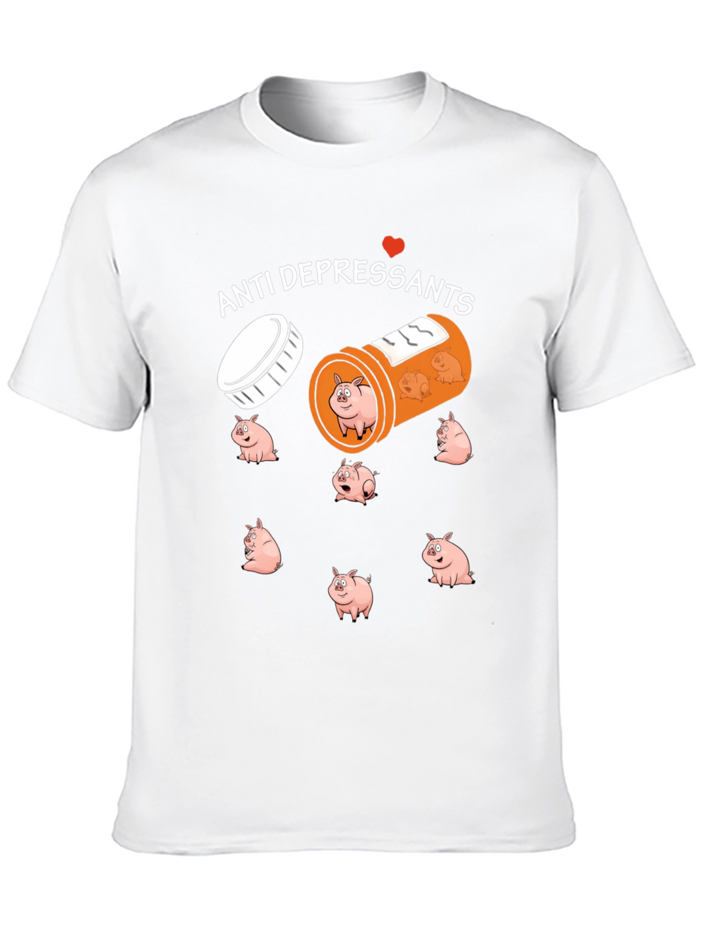 Anti-Depressant Pig T-Shirt