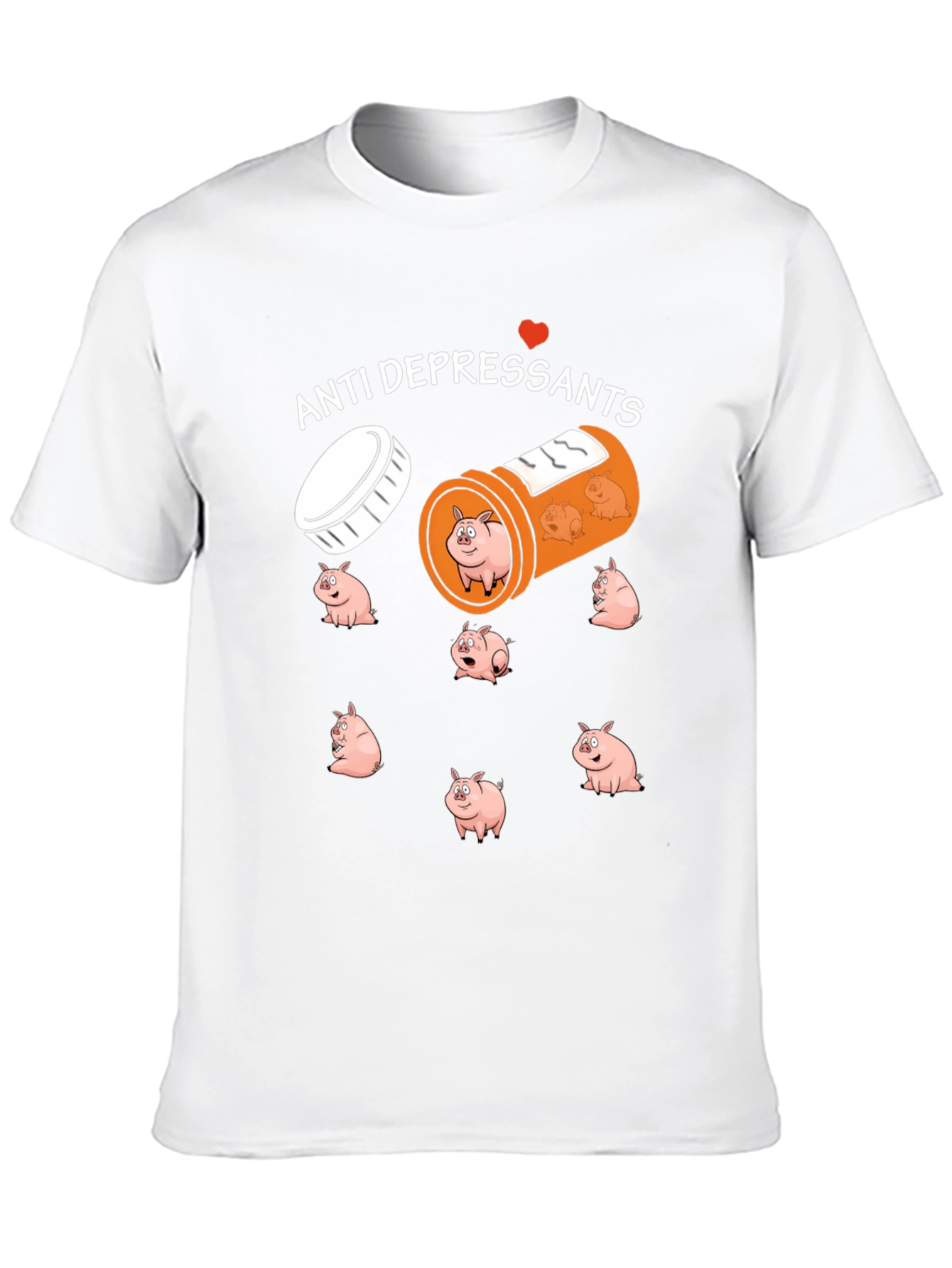 Anti-Depressant Pig T-Shirt