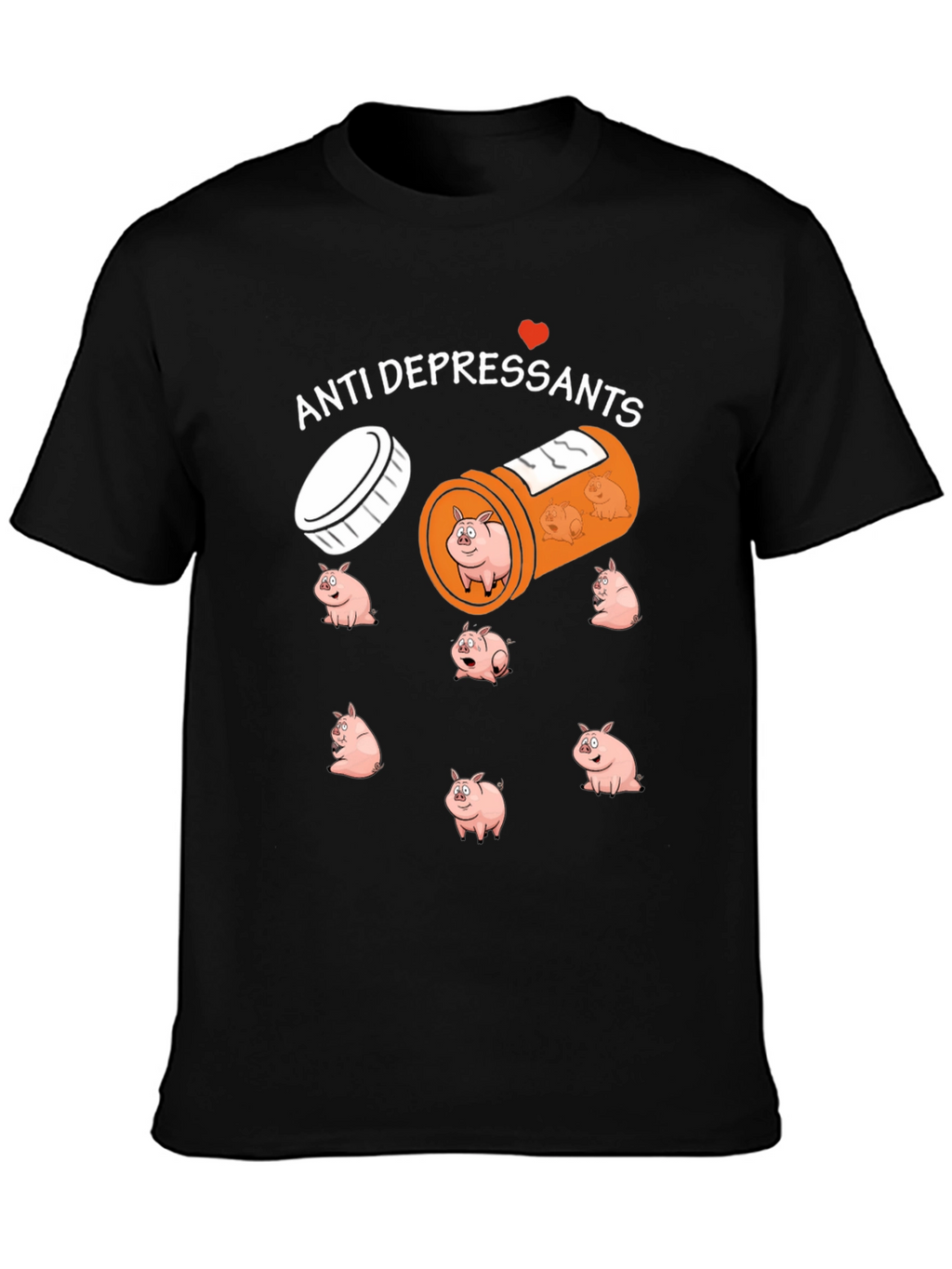 Anti-Depressant Pig T-Shirt