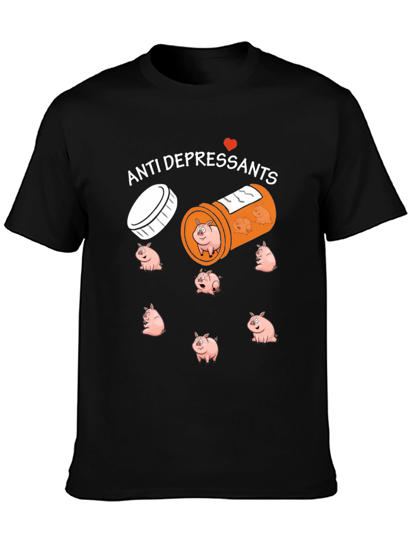 Anti-Depressant Pig T-Shirt