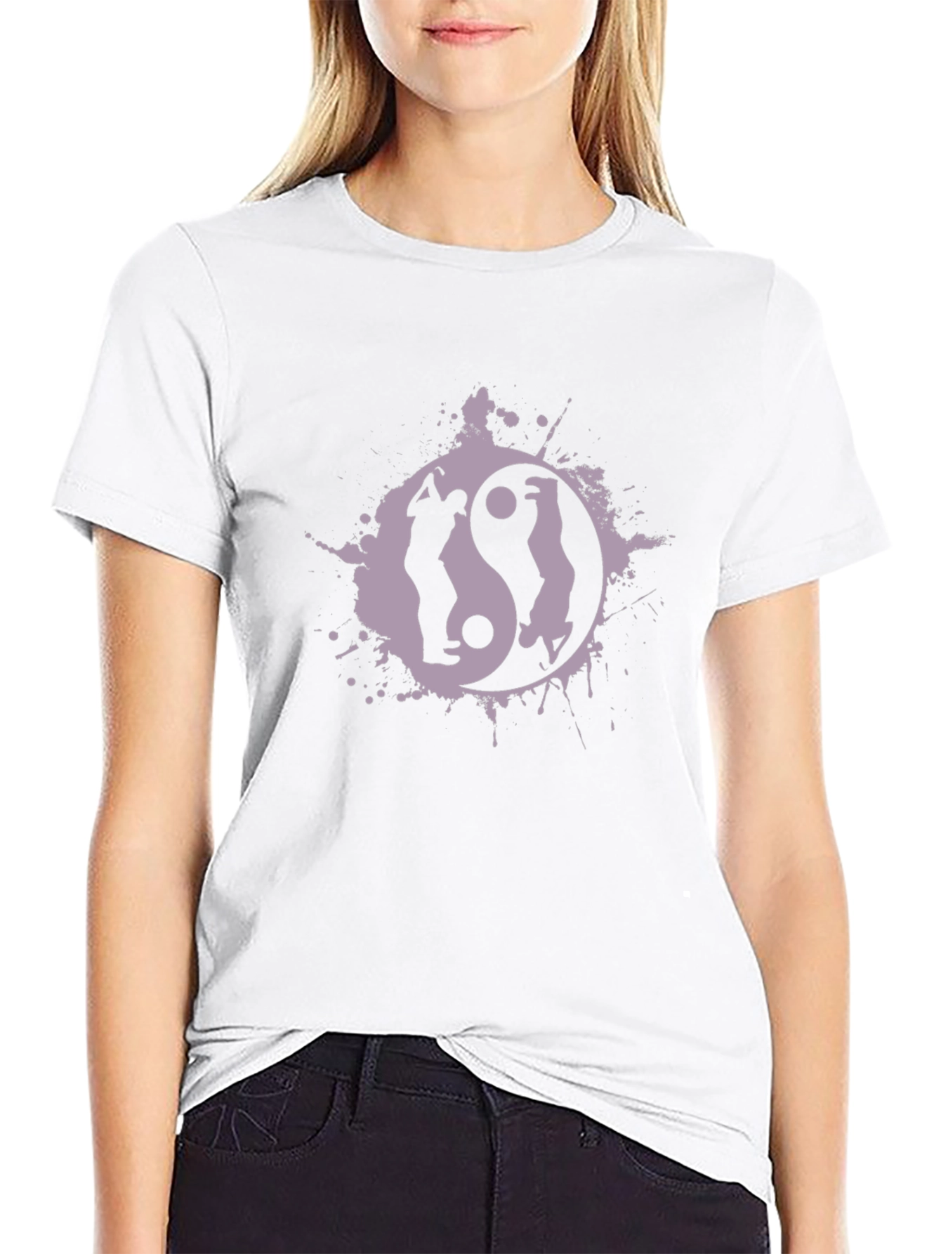Yin Yang Golf T-Shirt - Balance on the Green