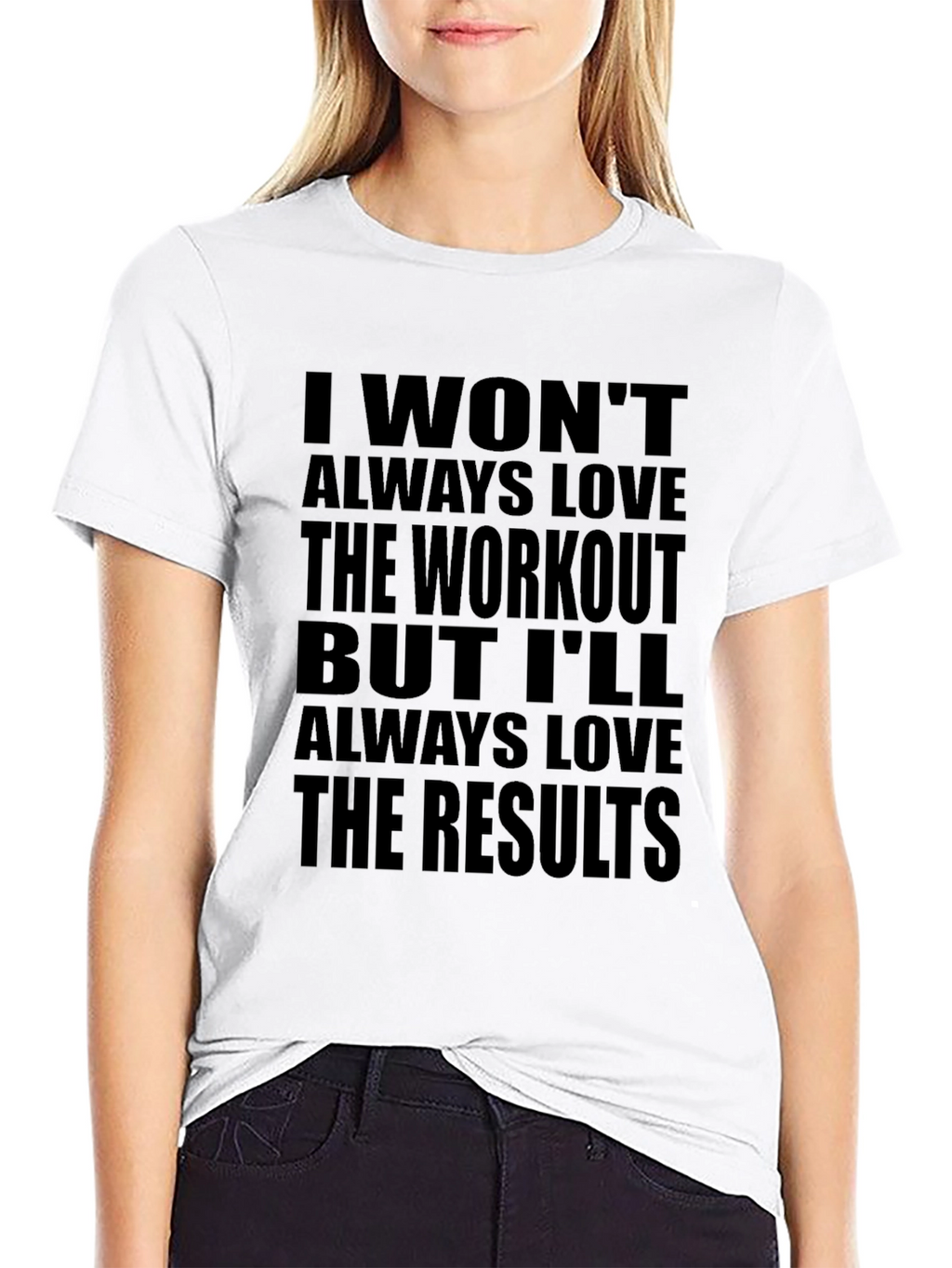 Workout Motivation T-Shirt - Love the Results!