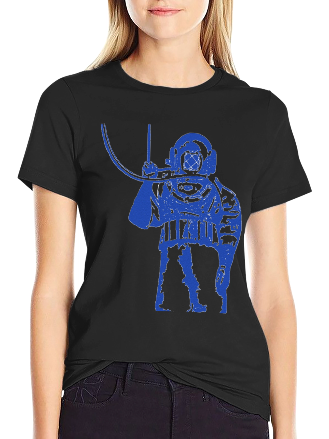 Vintage Diver Graphic T-Shirt