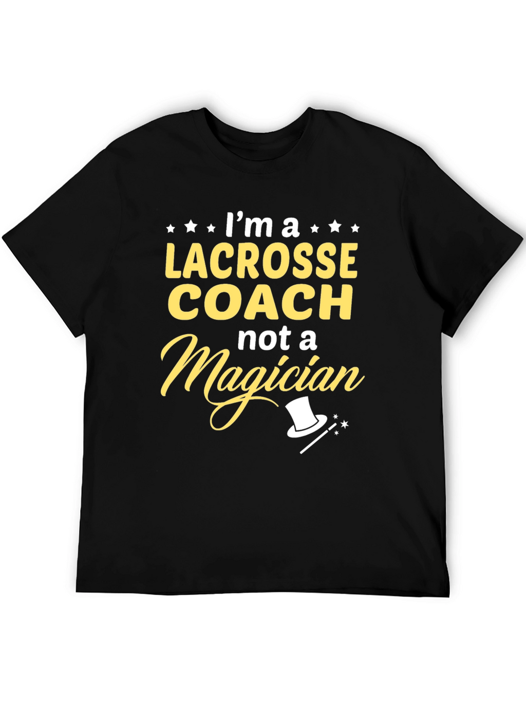 Lacrosse Coach Graphic Tee