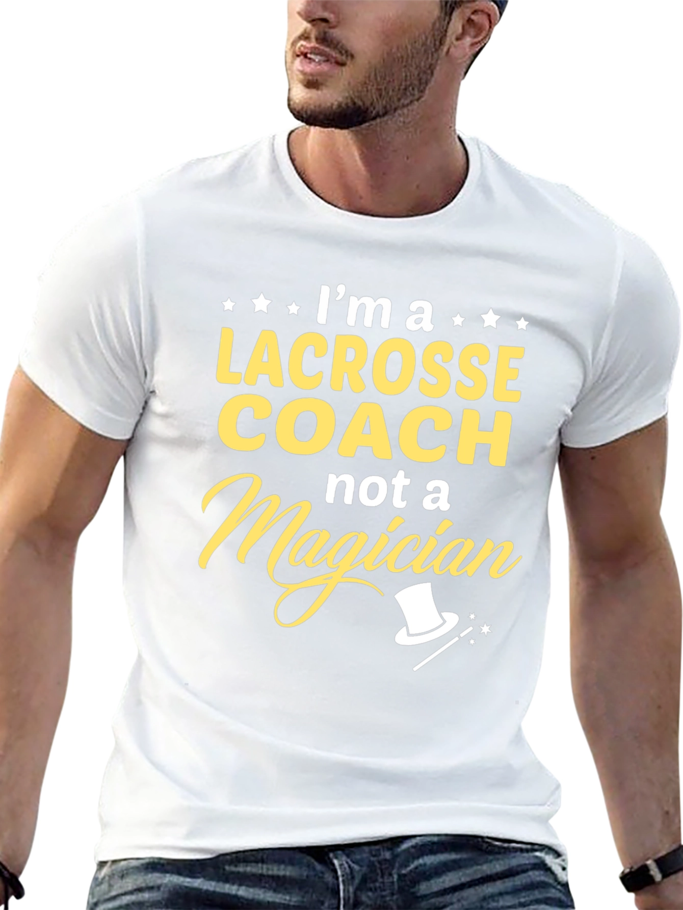 Lacrosse Coach Graphic Tee