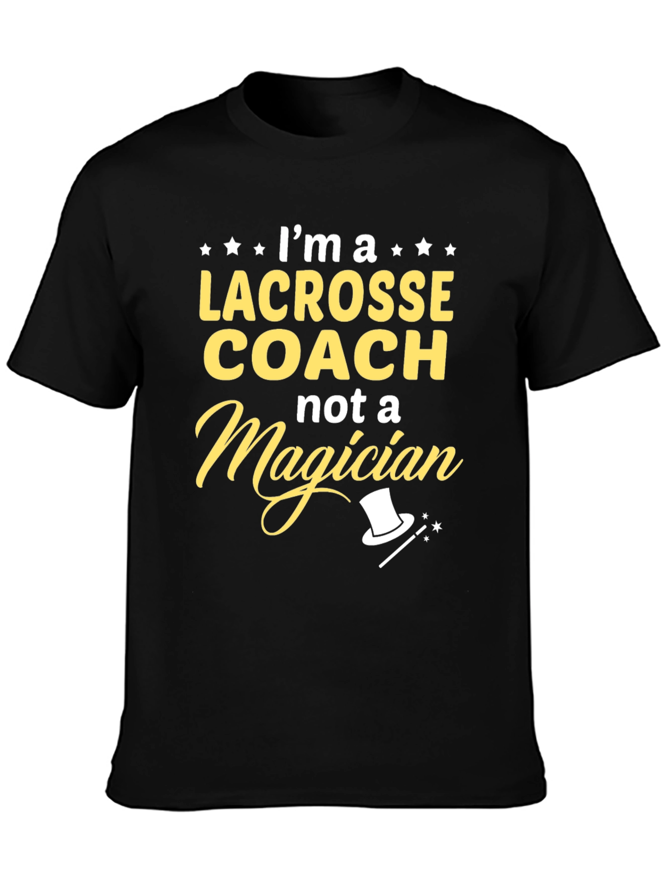 Lacrosse Coach Graphic Tee