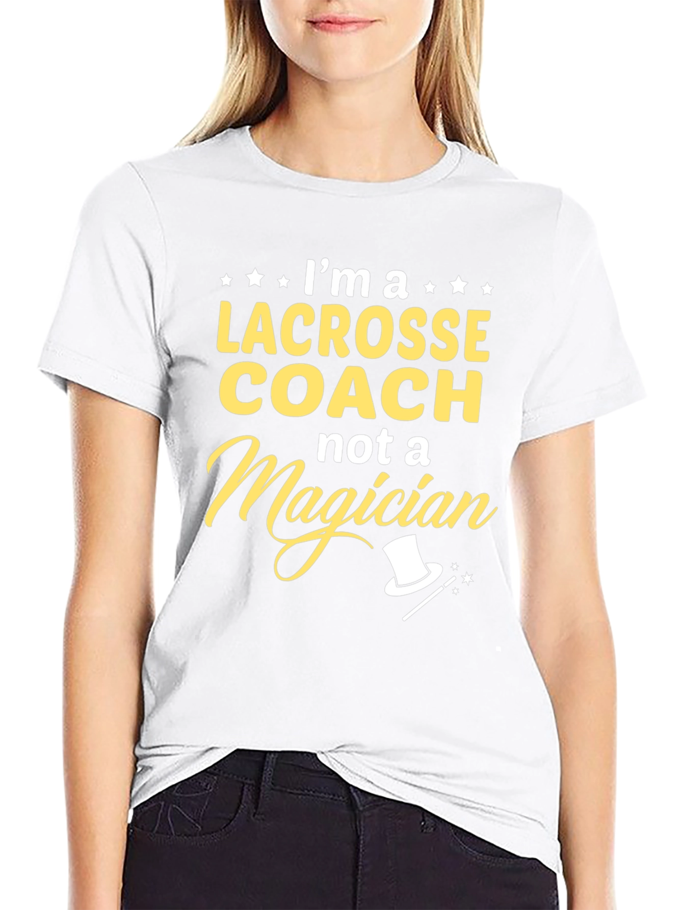 Lacrosse Coach Graphic Tee
