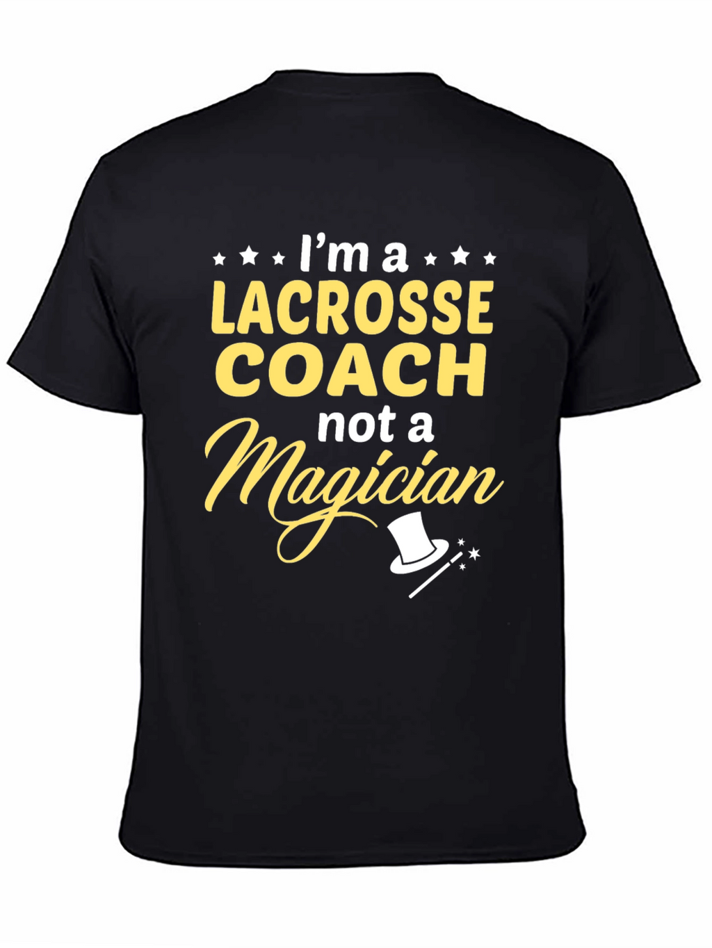 Lacrosse Coach Graphic Tee