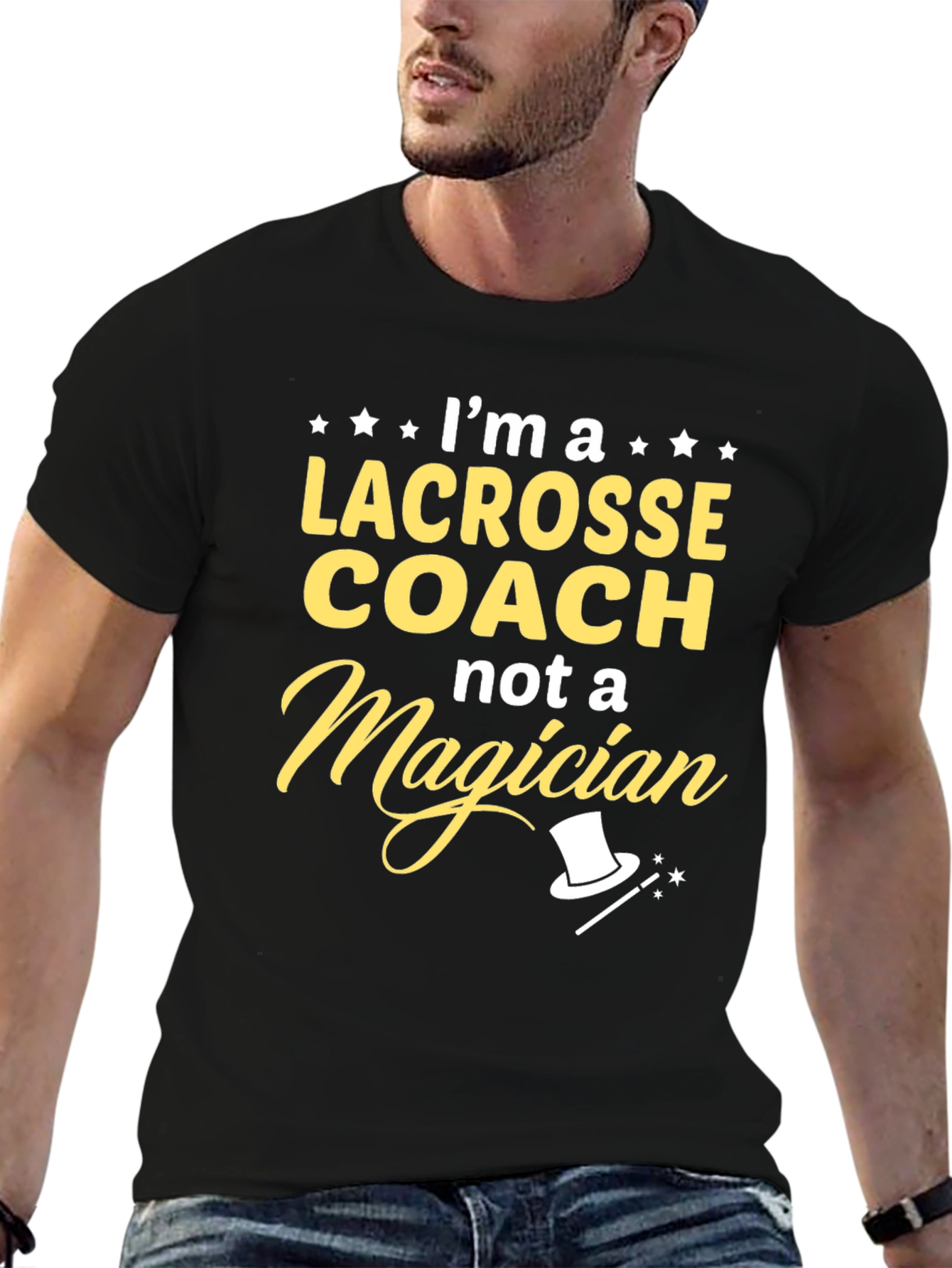 Lacrosse Coach Graphic Tee
