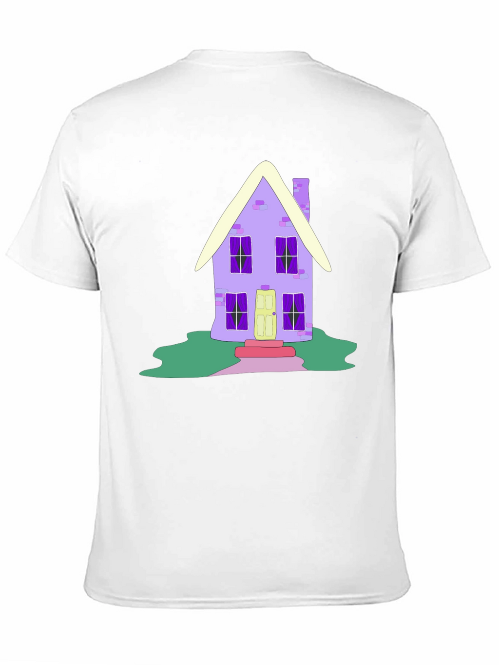 Whimsical House Graphic Tee - Unique Design