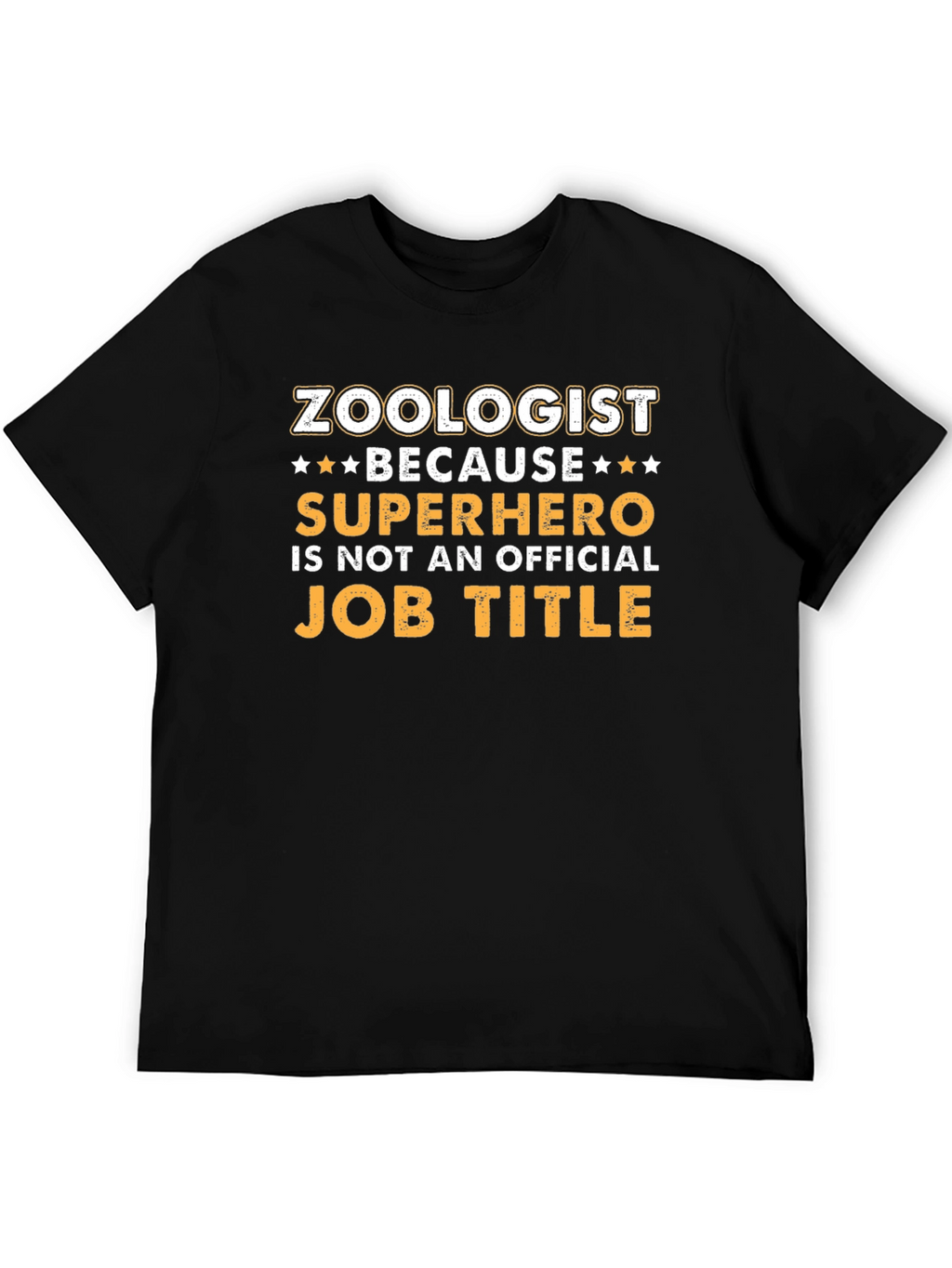 Zoologist Superhero Job Title T-Shirt - Funny Career Tee
