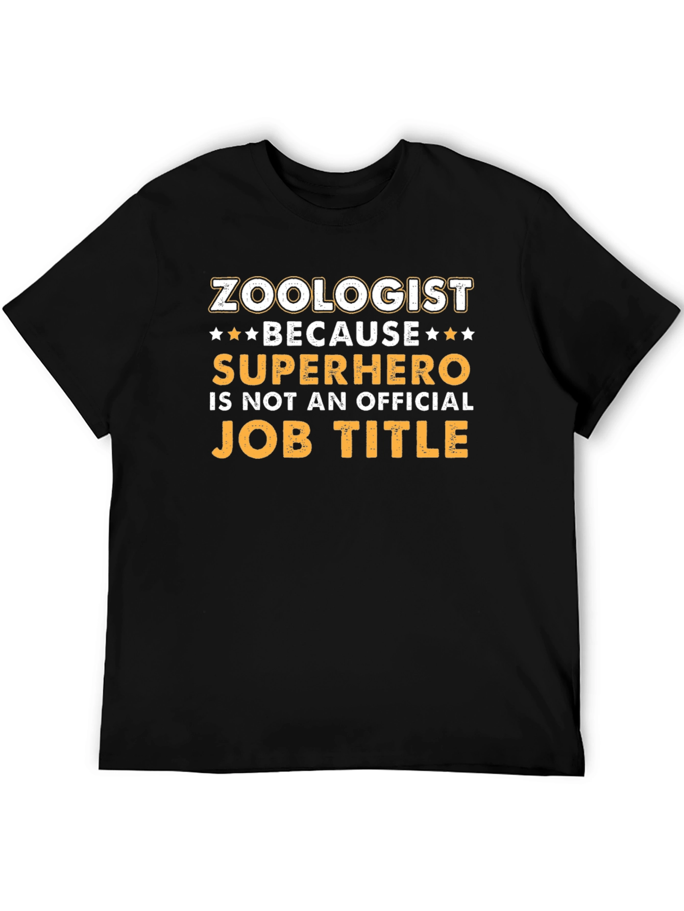 Zoologist Superhero Job Title T-Shirt - Funny Career Tee