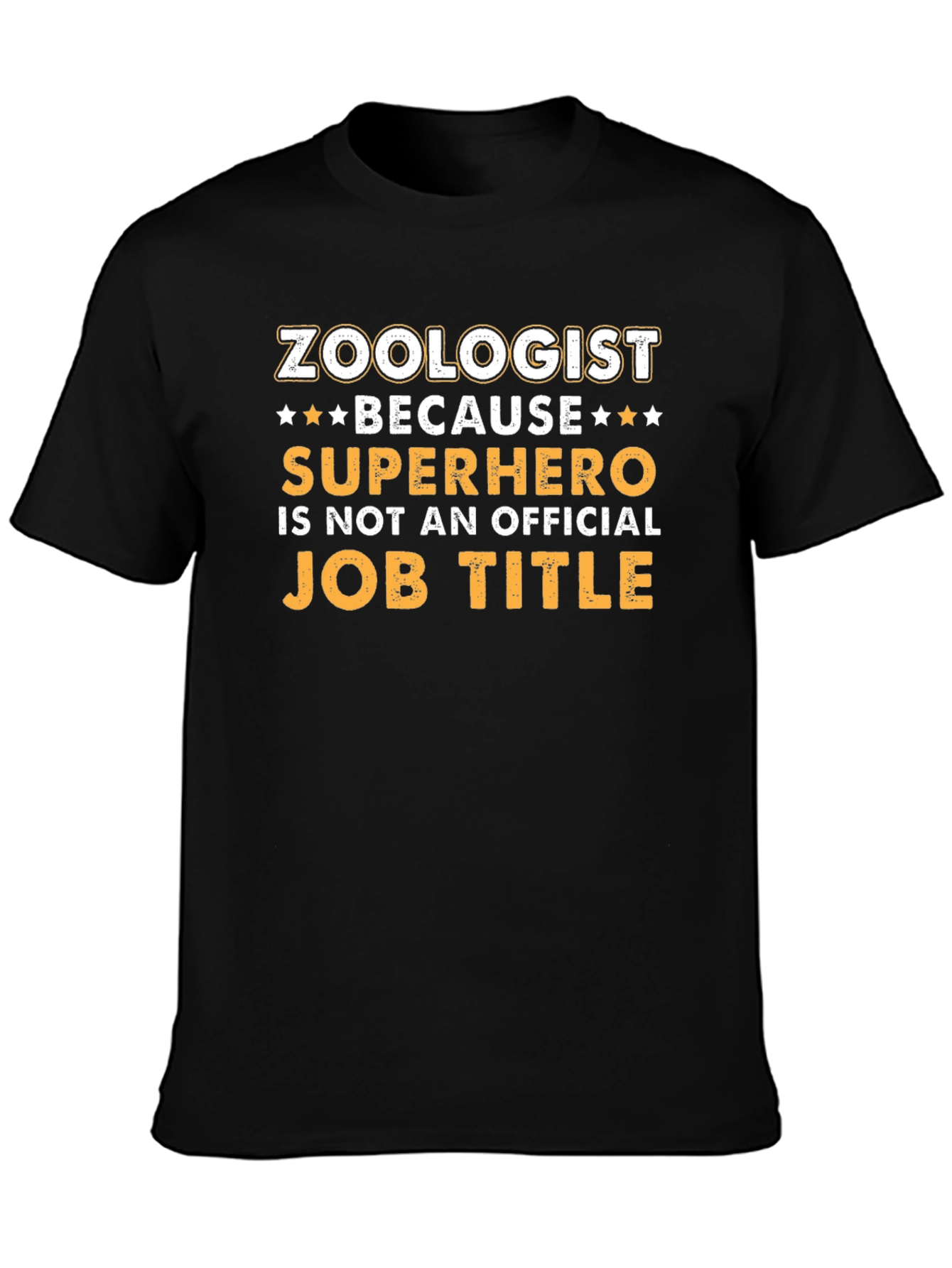 Zoologist Superhero Job Title T-Shirt - Funny Career Tee