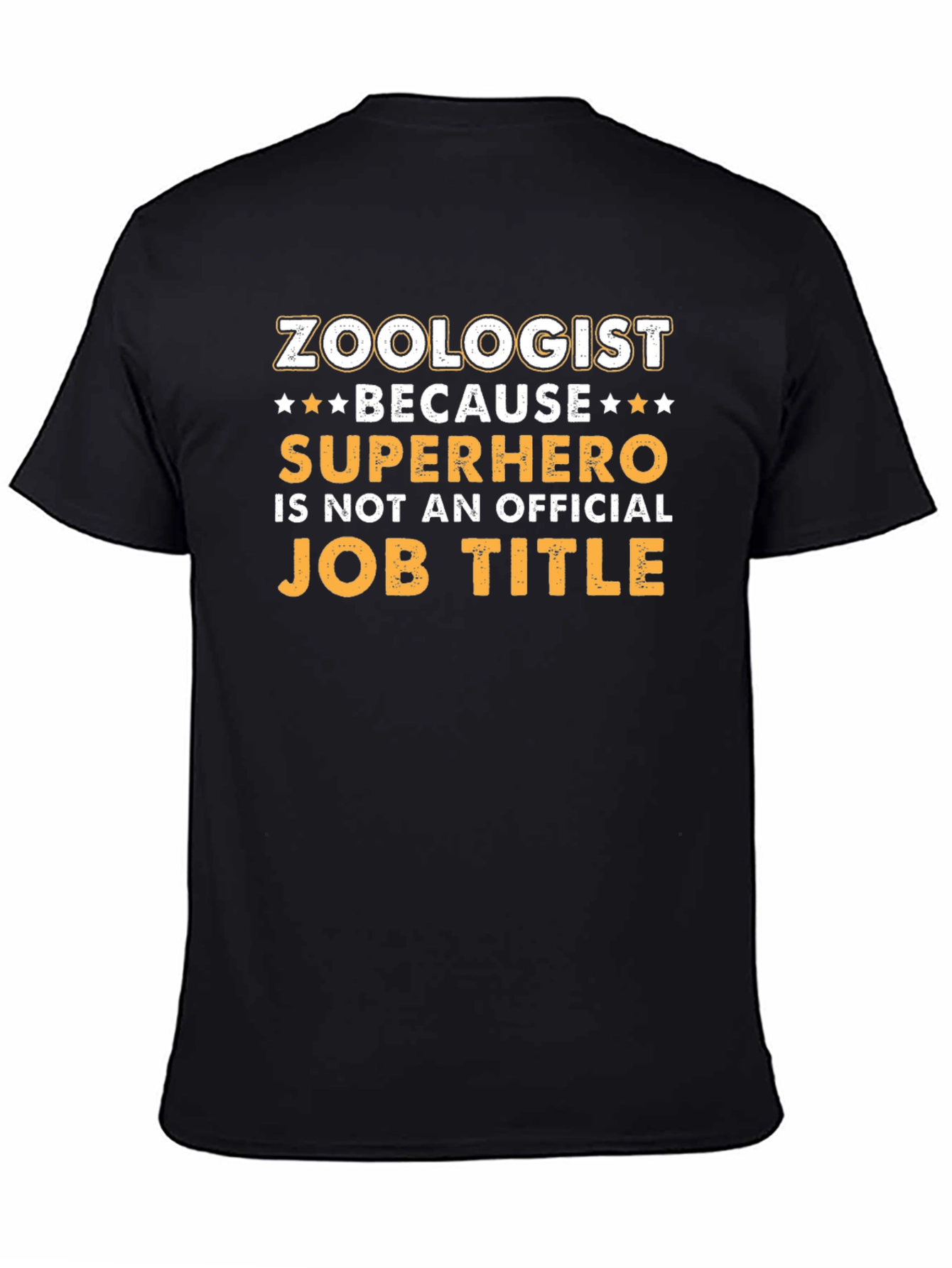 Zoologist Superhero Job Title T-Shirt - Funny Career Tee