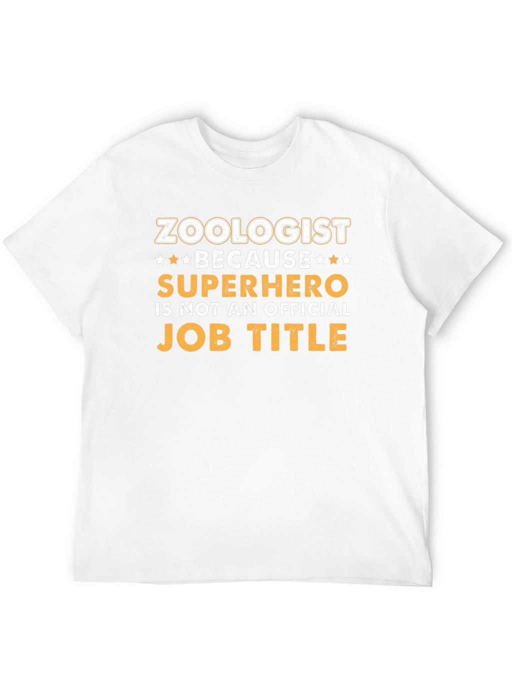 Zoologist Superhero Job Title T-Shirt - Funny Career Tee