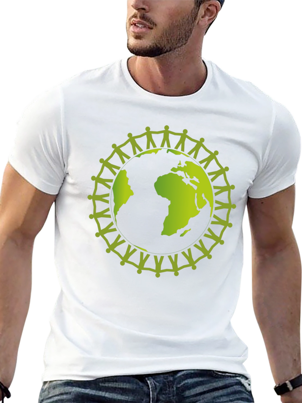 Unity Earth Graphic Tee - Global Harmony Shirt