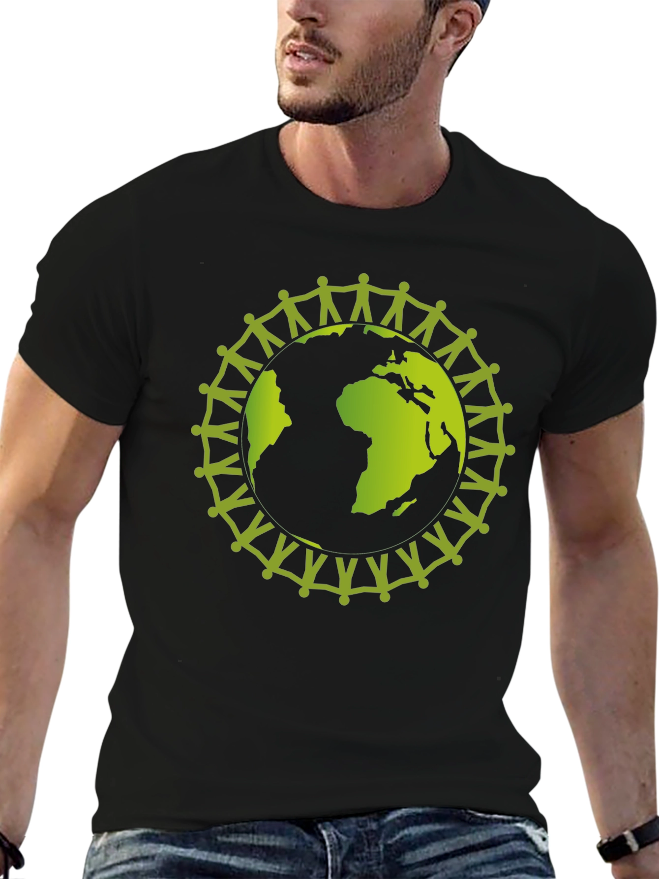 Unity Earth Graphic Tee - Global Harmony Shirt