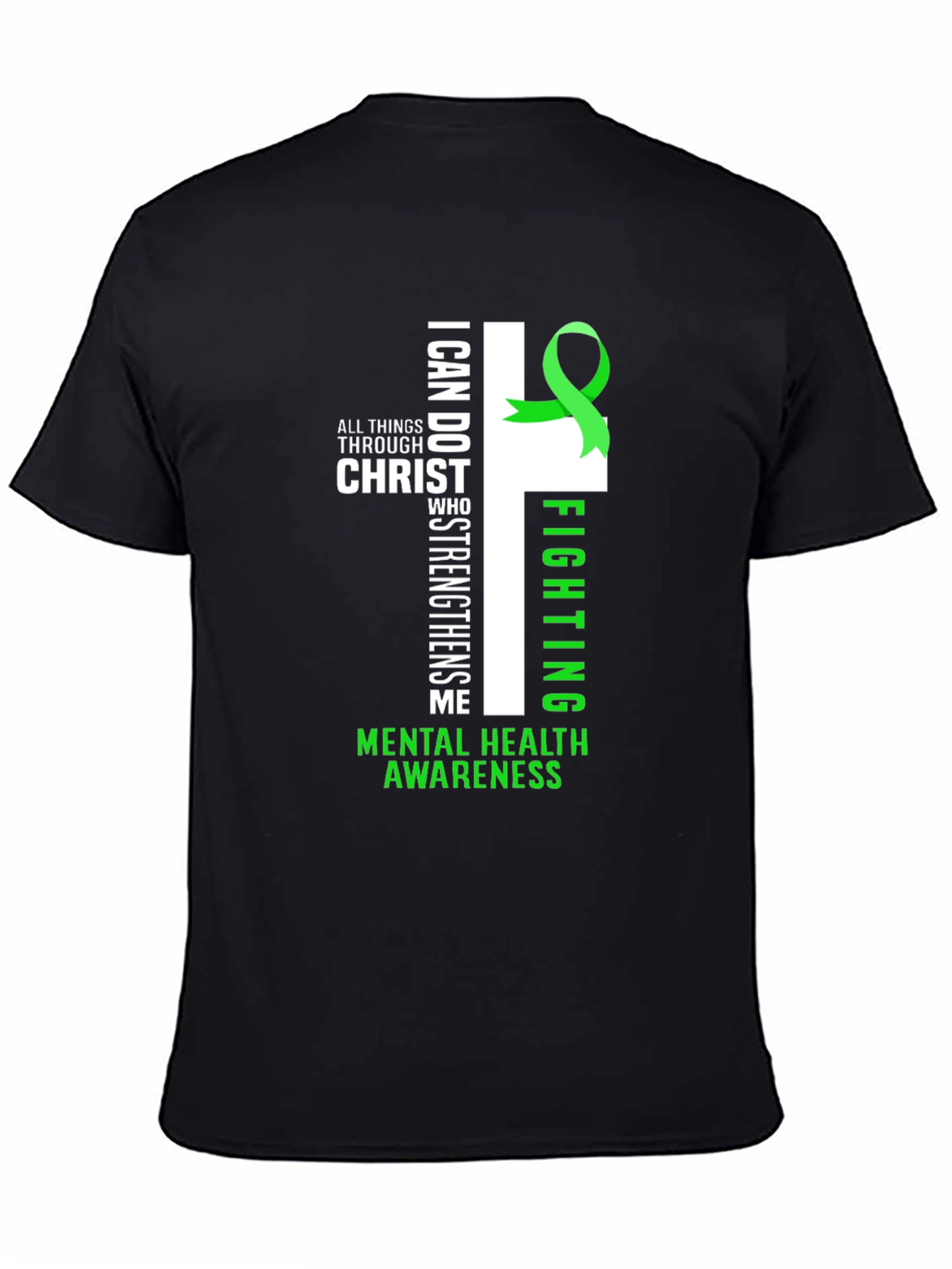 Mental Health Awareness Christian T-Shirt