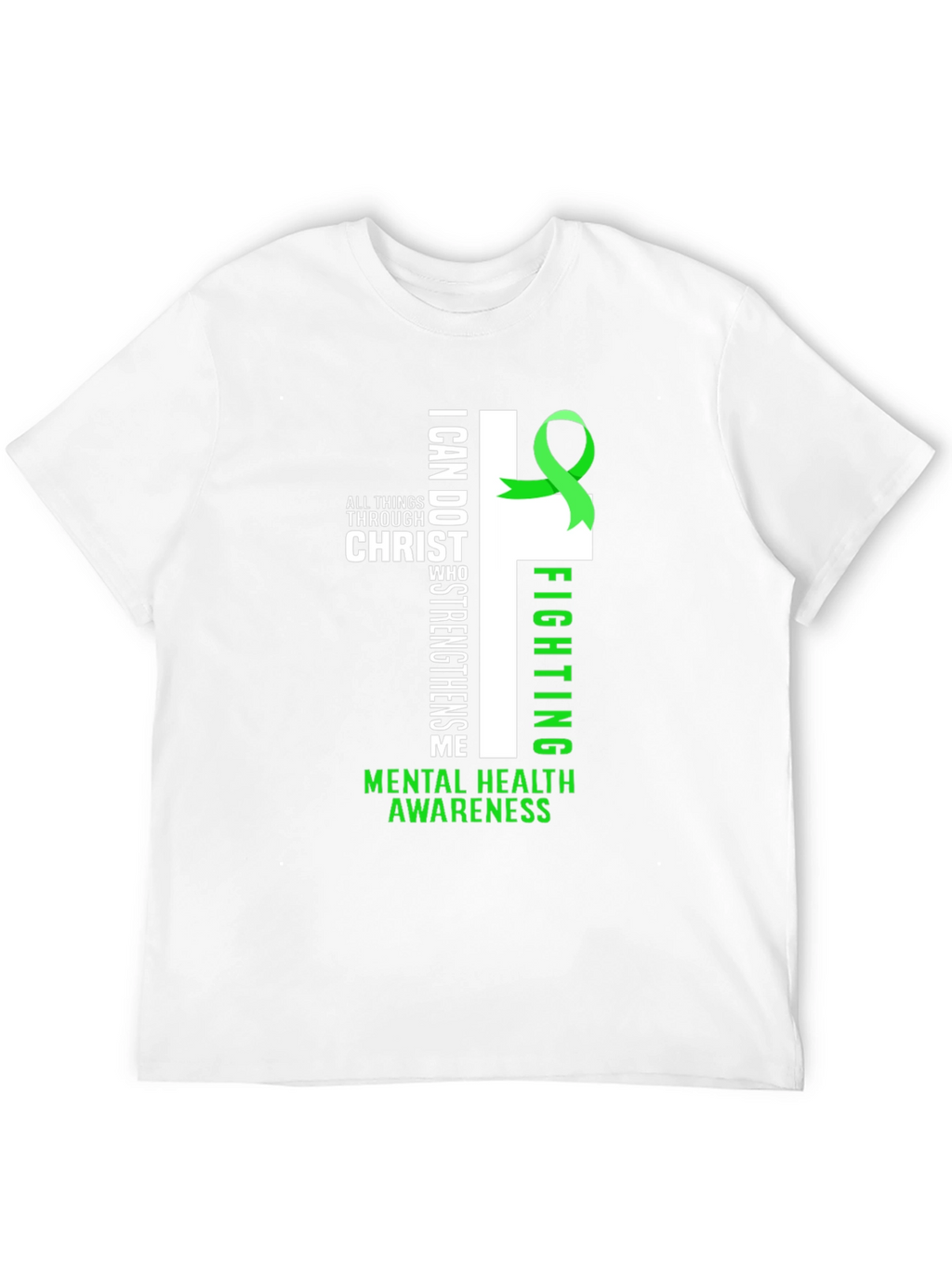 Mental Health Awareness Christian T-Shirt