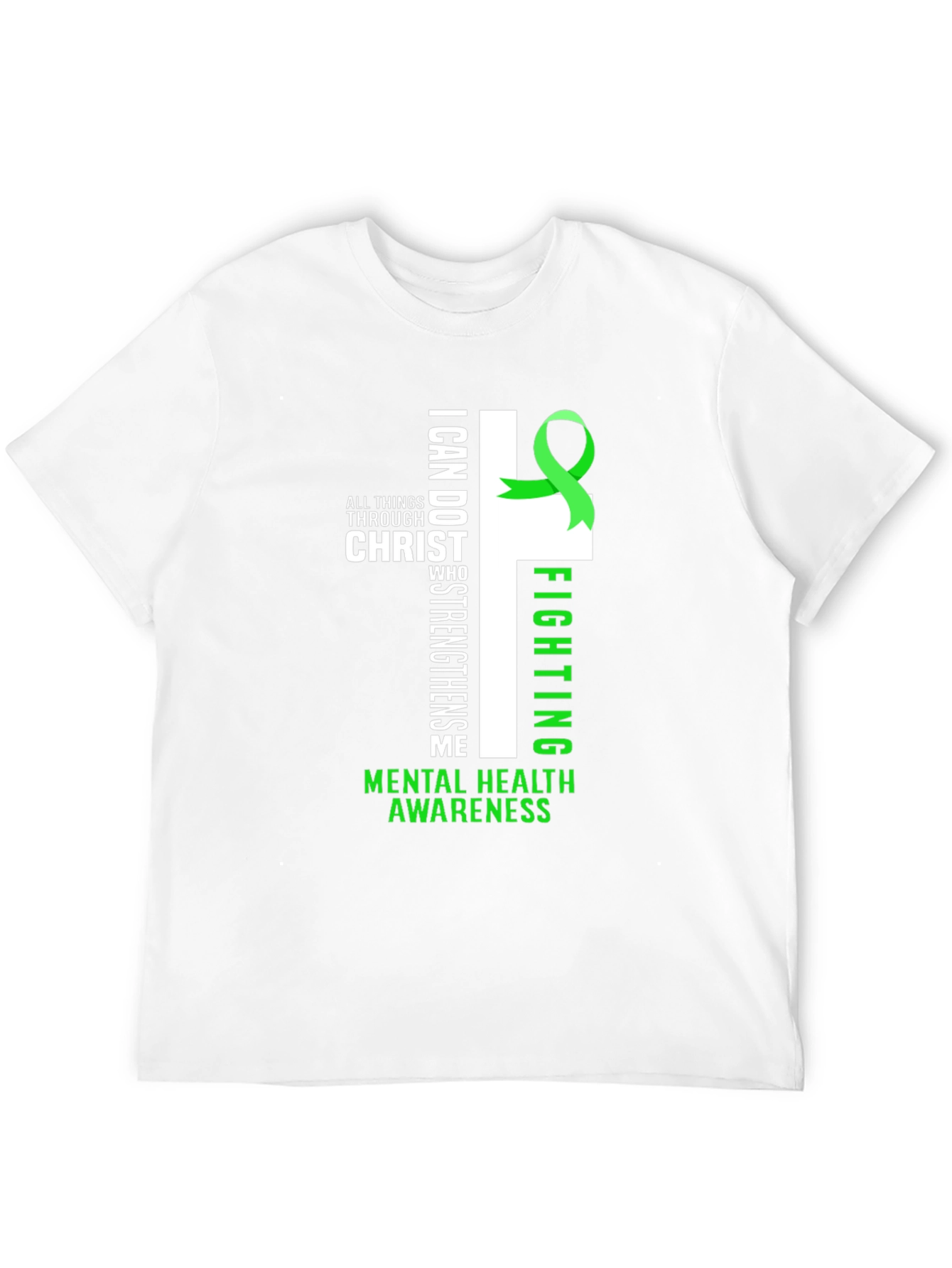 Mental Health Awareness Christian T-Shirt