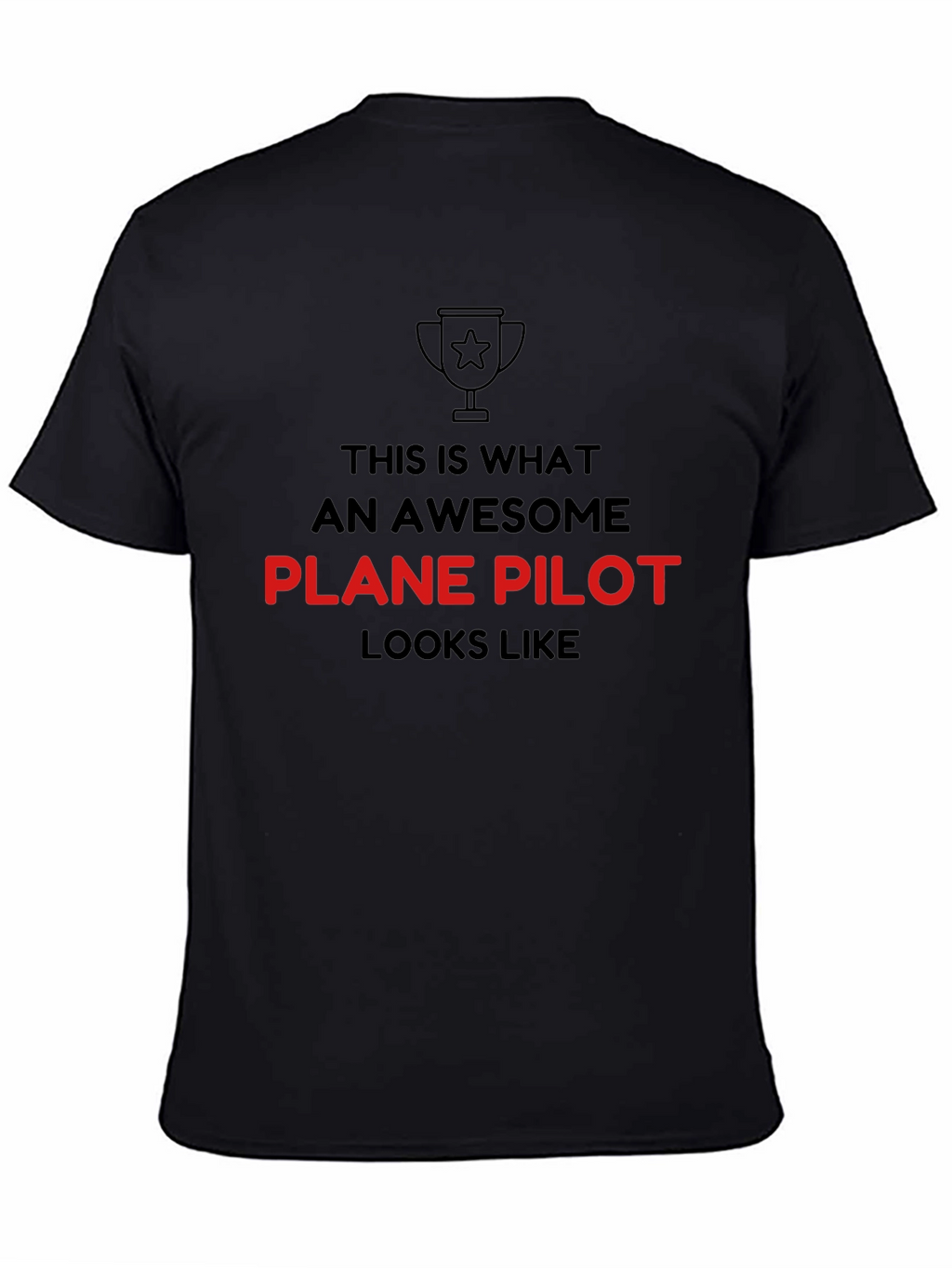 Awesome Plane Pilot Graphic T-Shirt