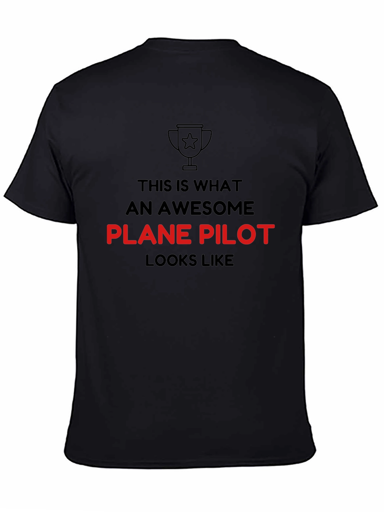 Awesome Plane Pilot Graphic T-Shirt