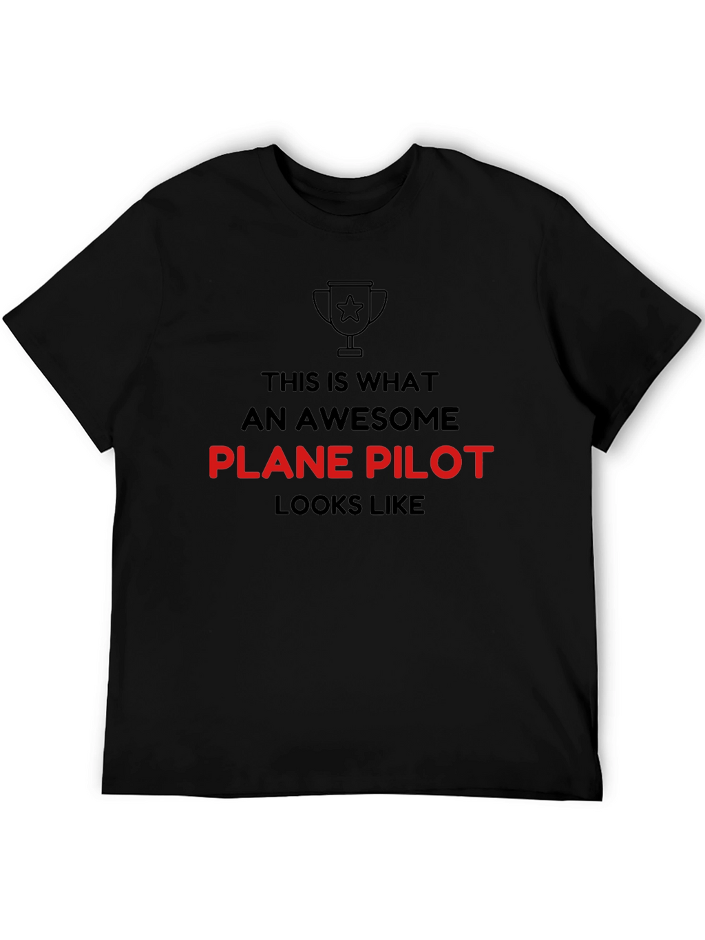 Awesome Plane Pilot Graphic T-Shirt