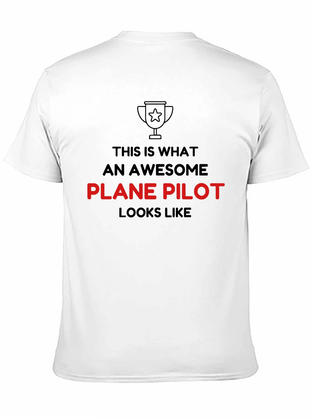 Awesome Plane Pilot Graphic T-Shirt